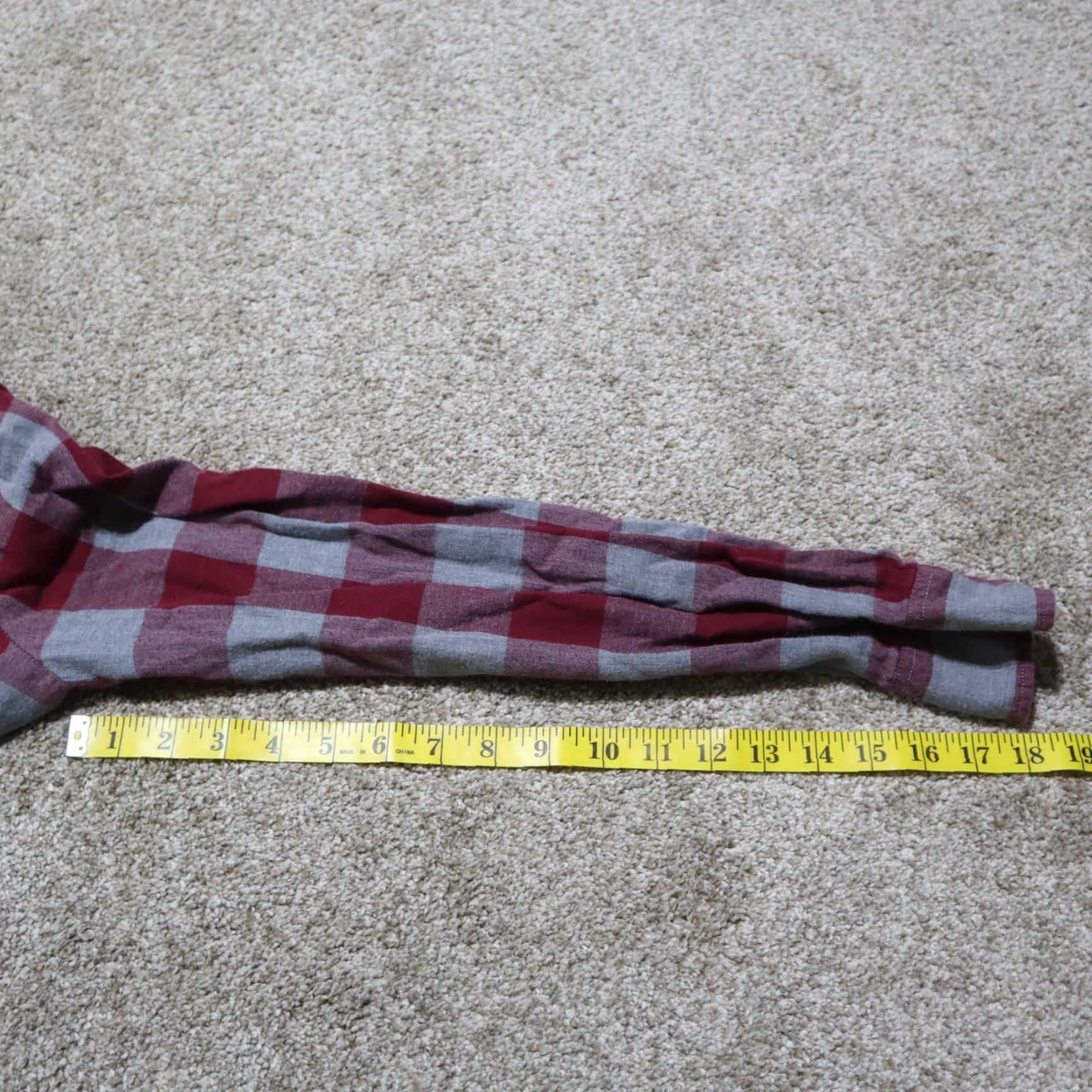 J.Crew J.Crew Button Front Shirt Plaid Red Gray Long Sleeve Pocket Cotton Women's XS Shirt Size XS / US 0-2 / IT 36-38 - 7 Thumbnail