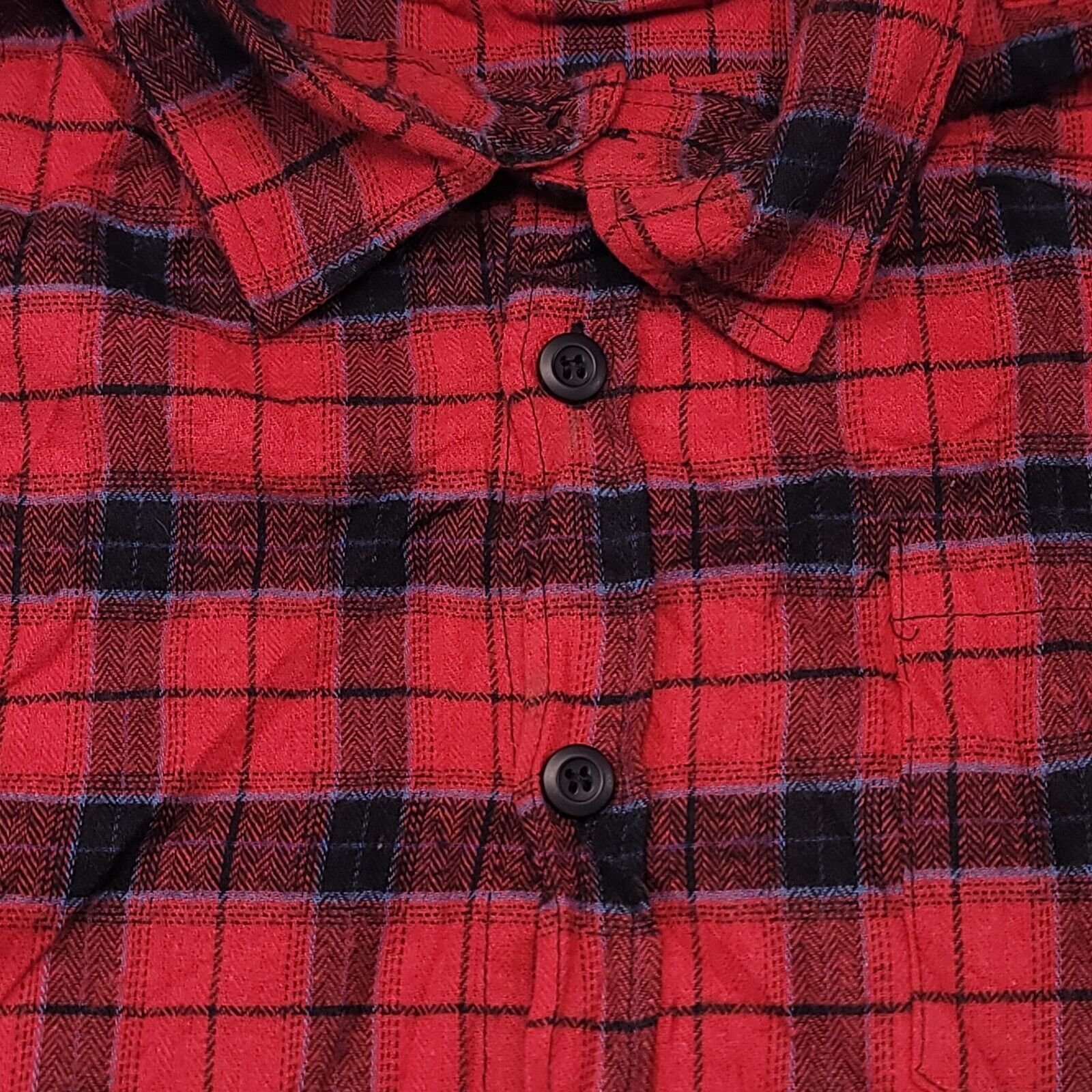 American Stitch American Stitch Tartan Flannel Button Up Shirt Mens Size XL Size US XL / EU 56 / 4 - 4 Thumbnail