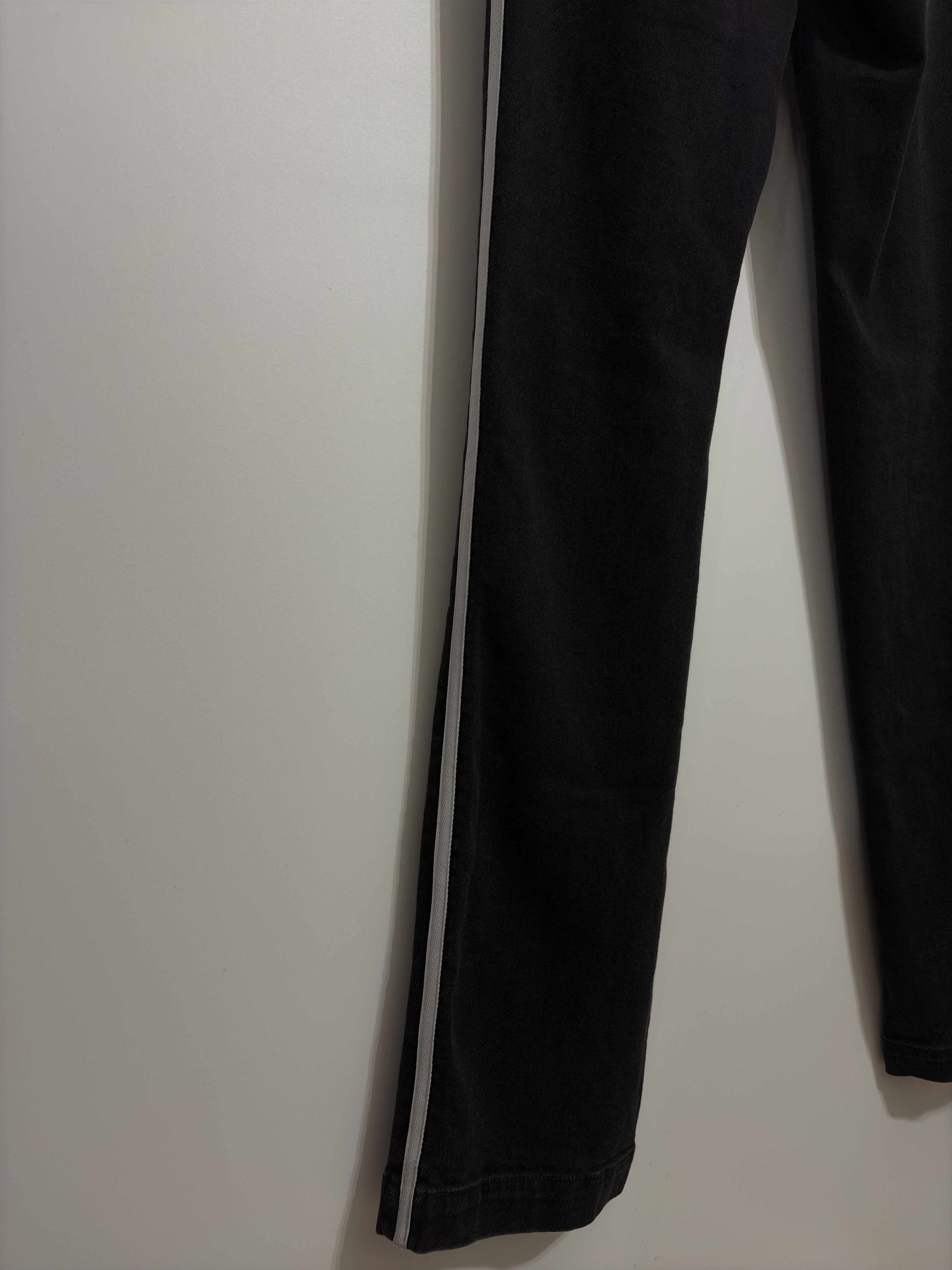 Peter Do 22FW Tattooed Black Denim Pants Size US 28 / EU 44 - 8 Thumbnail