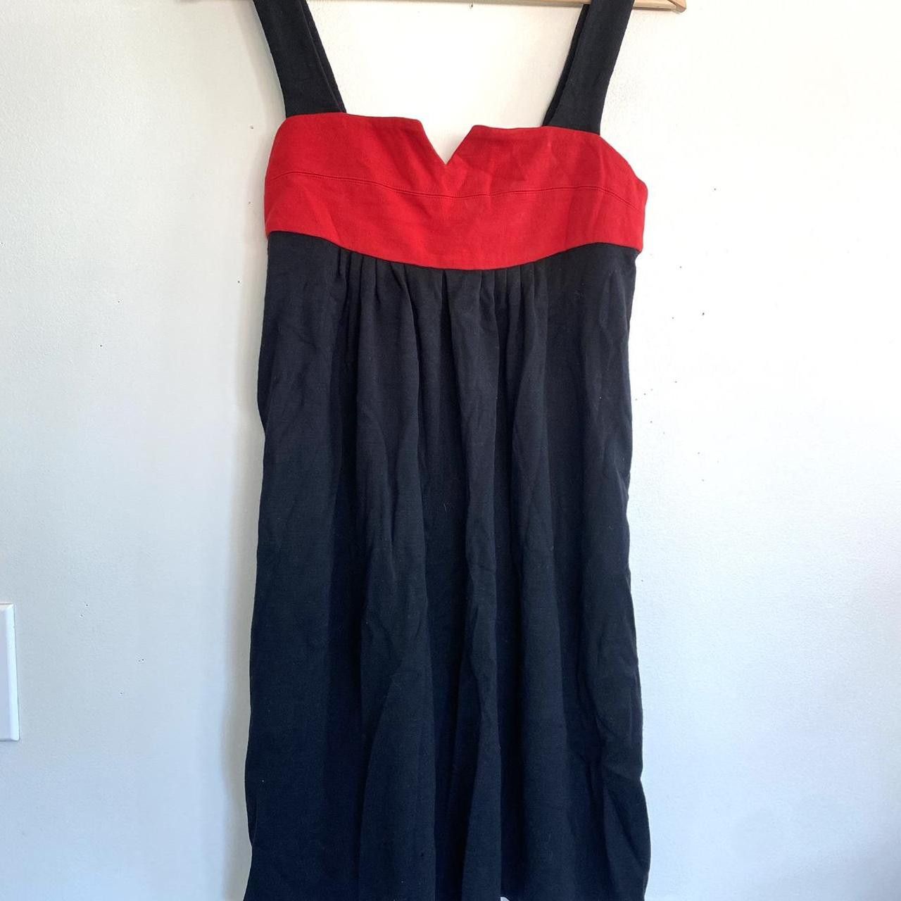 Diane von Furstenberg DIANE VON FURSTENBERG RED BLACK WOMENS MINI DRESS SIZE 8 Size M / US 6-8 / IT 42-44 - 4 Thumbnail