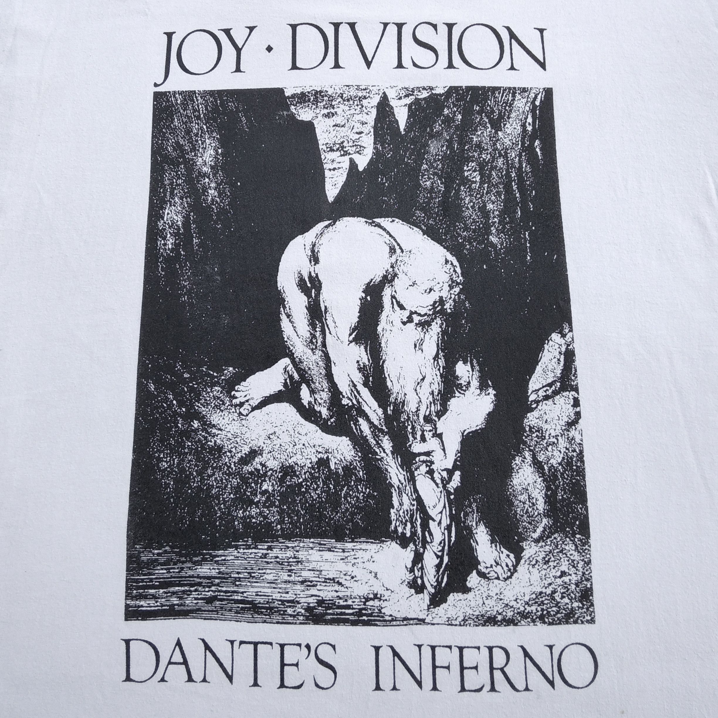 Band Tees Vintage 00's JOY DIVISION "Dante's Inferno" T-shirt Size US XL / EU 56 / 4 - 2 Thumbnail