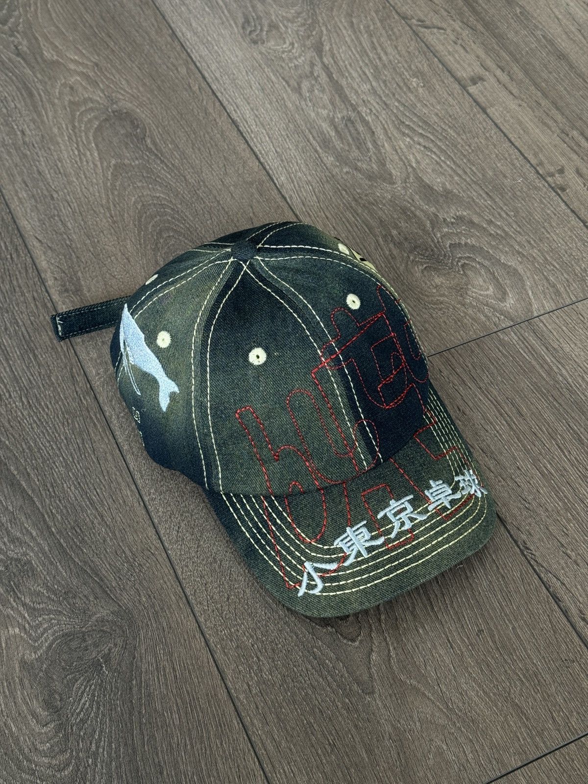 b.Eautiful x LTTT Vapor Hat Denim キャップ Vapor 6 Panel Hat (Star
