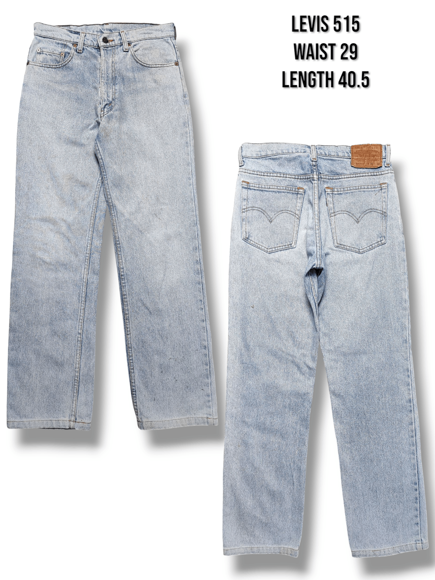 Levi's Vintage Levis 515 Denim Size US 29 - 1 Thumbnail