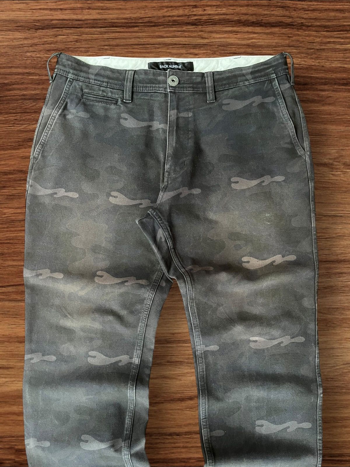 Hypebeast Vintage Japanese Brand Back Number Camo Stretchable Pants Size US 32 / EU 48 - 3 Thumbnail