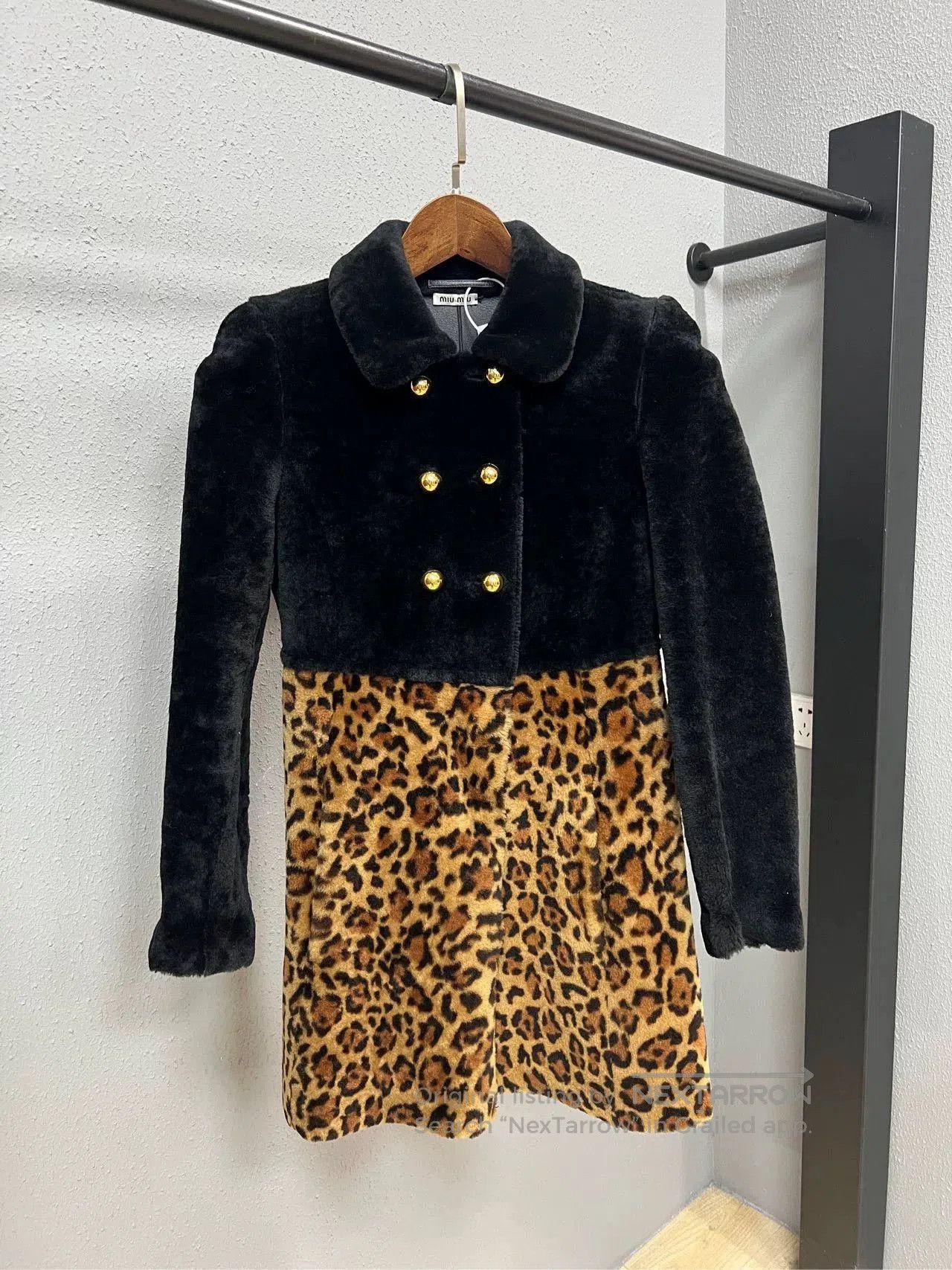 Miu Miu miu miu leopard print fur coat. Size S / US 4 / IT 40 - 1 Thumbnail