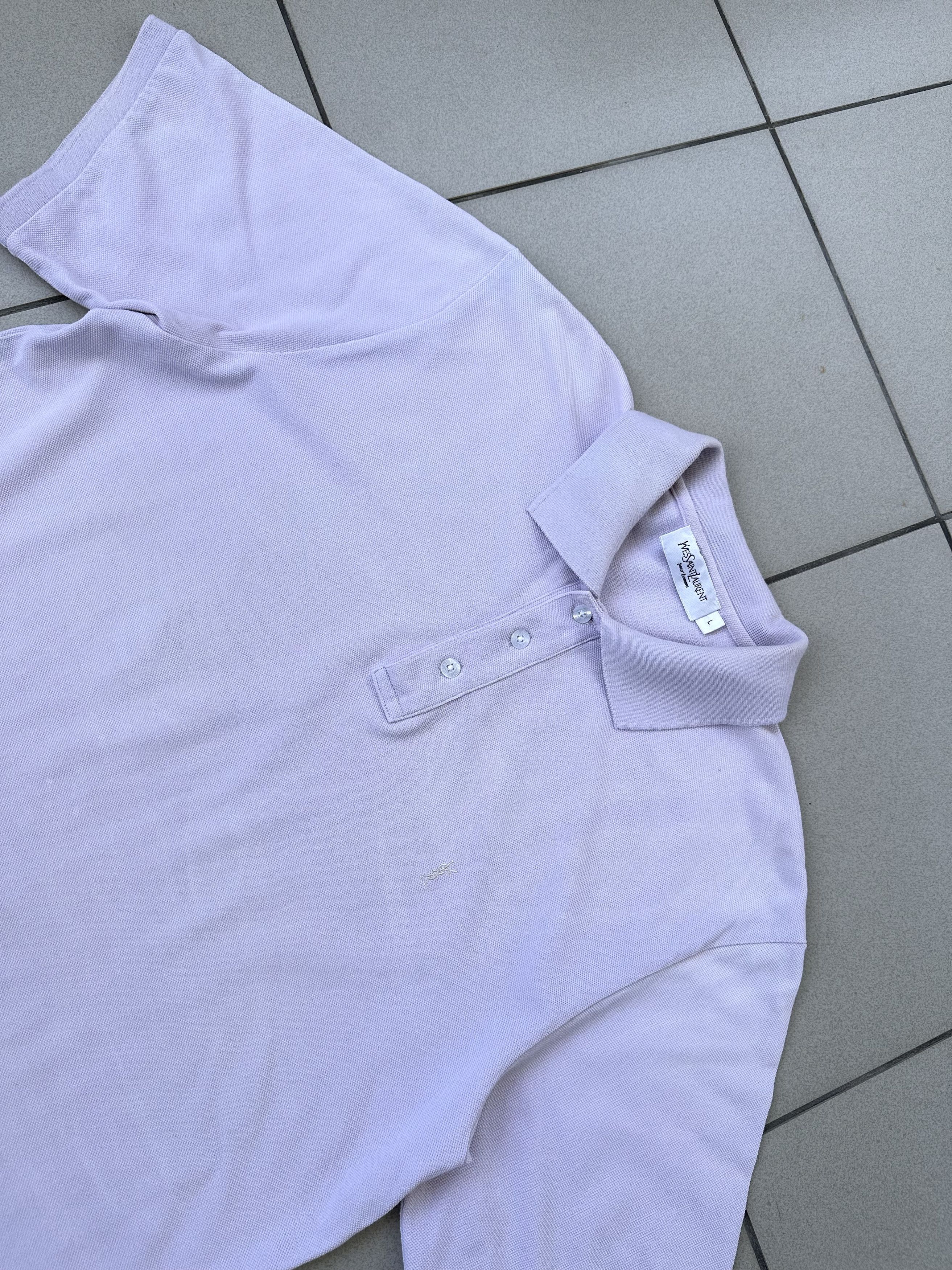 Vintage × Yves Saint Laurent Yves Saint Laurent basic polo old money Size US L / EU 52-54 / 3 - 2 Thumbnail