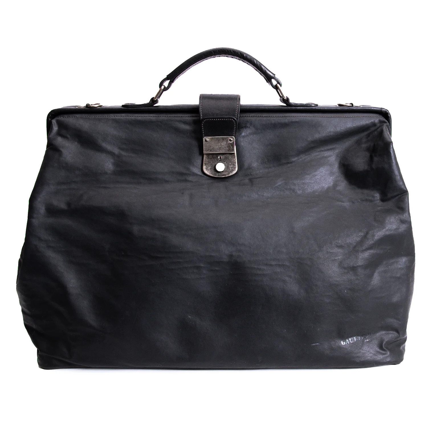 Jean Paul Gaultier Coated Doctor Bag in Black with Some Damage Size ONE SIZE - 2 Thumbnail