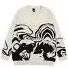 Smart Range London Psychedelic Punk Y2K Knit Sweater Size US M / EU 48-50 / 2 - 2 Thumbnail