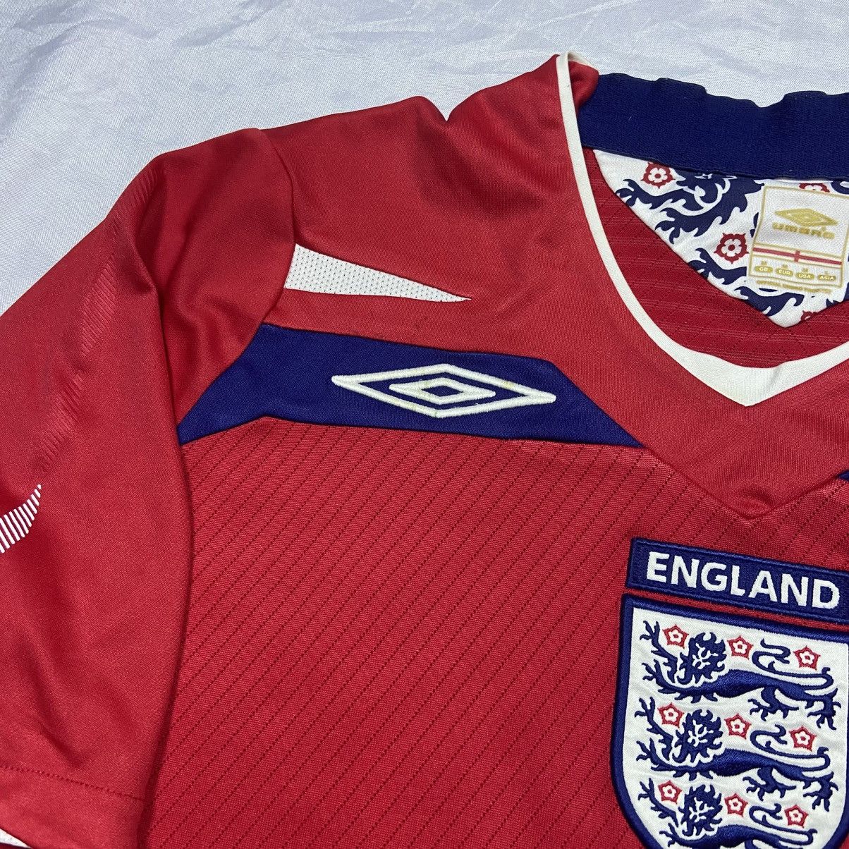 Umbro England #7 Beckham Football Jersey Umbro Away 2010 Size US M / EU 48-50 / 2 - 4 Thumbnail