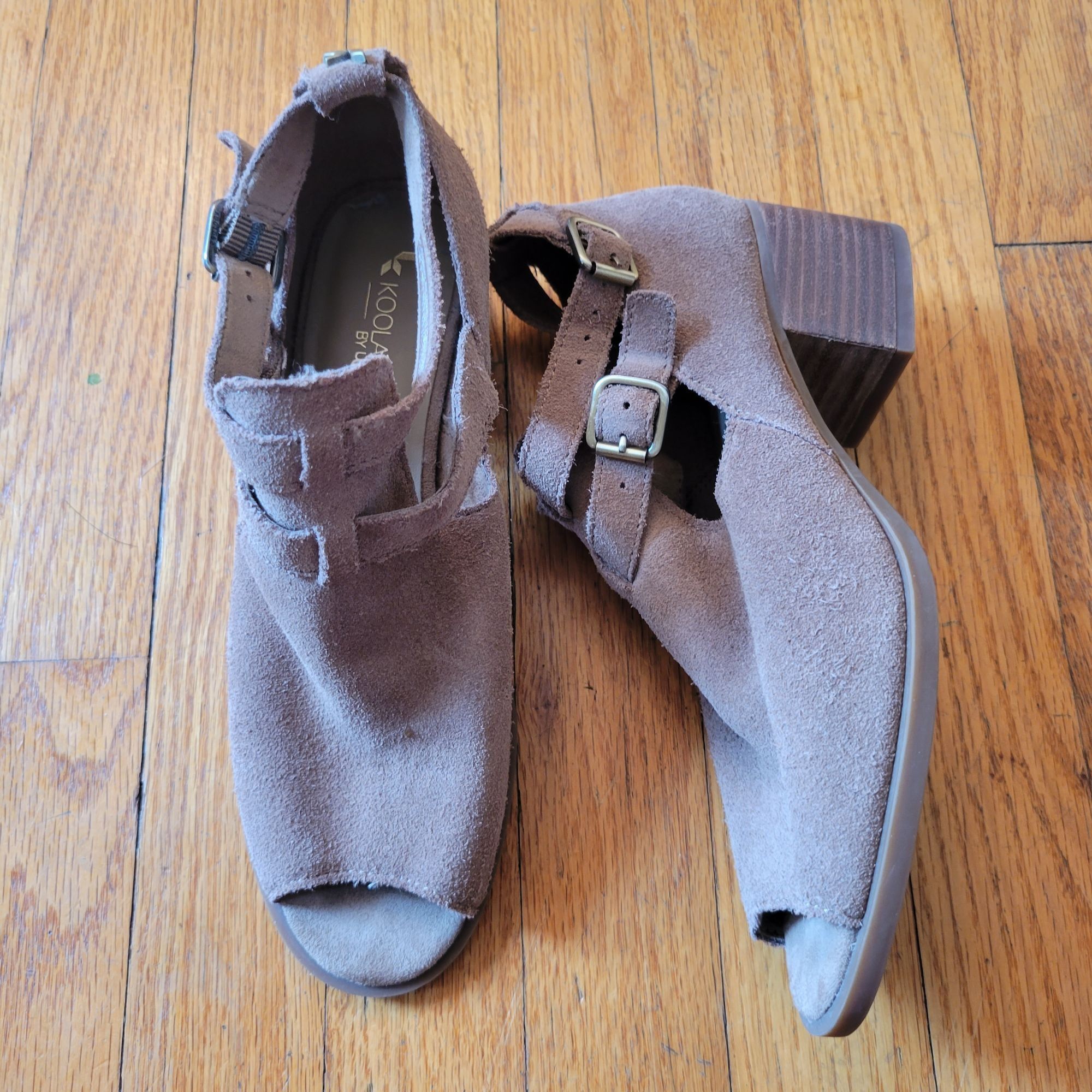 Ugg open toe booties sales