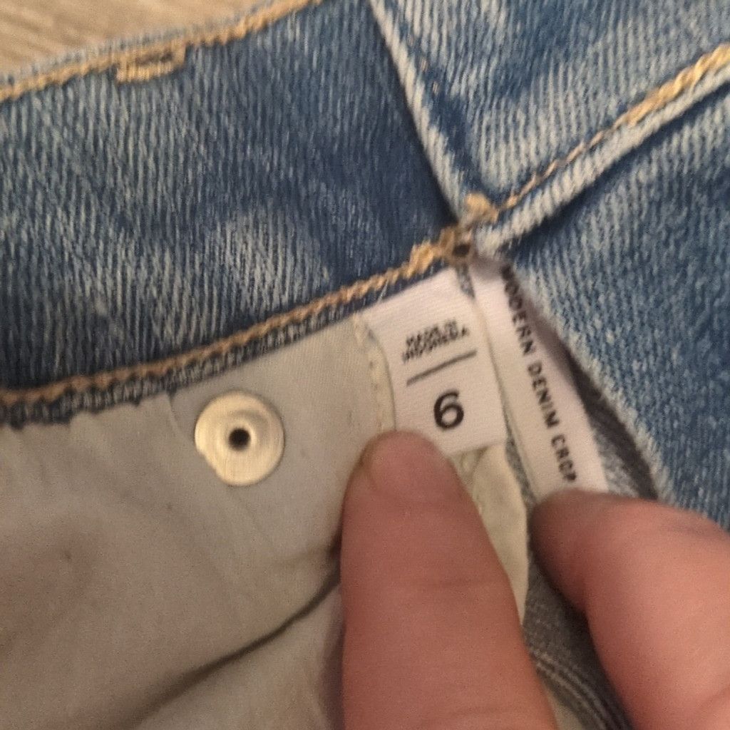 Loft Loft distressed modern demo crop jeans size 6 Size 28" / US 6 / IT 42 - 5 Thumbnail