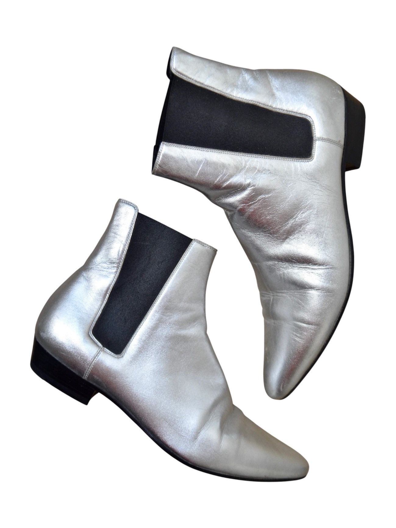 Saint Laurent Paris Devon Python Boots | Grailed