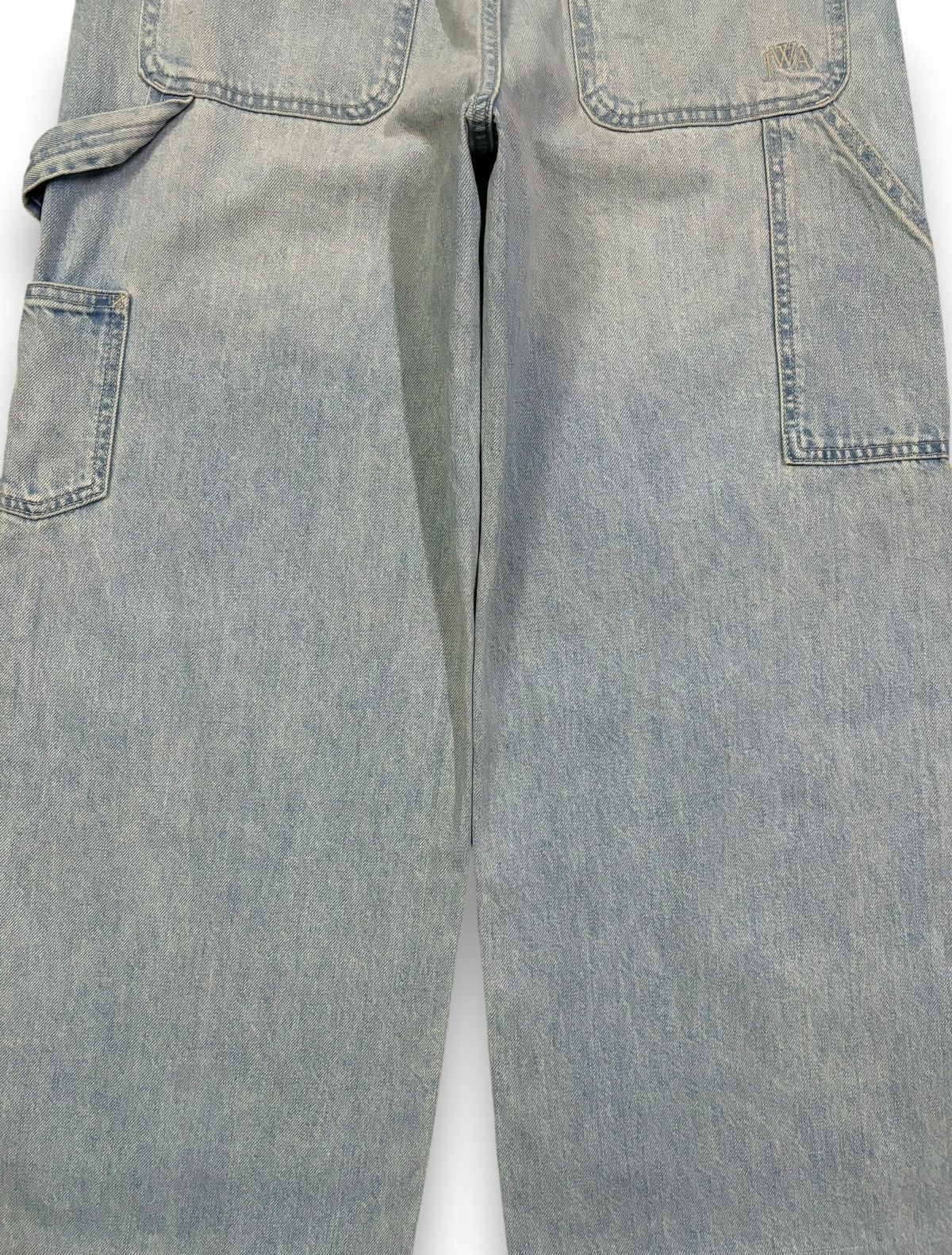 JW Anderson × Uniqlo Vintage JW Anderson x Uniqlo Blue Wash Baggy Carpenter Jeans Size US 30 / EU 46 - 12 Thumbnail