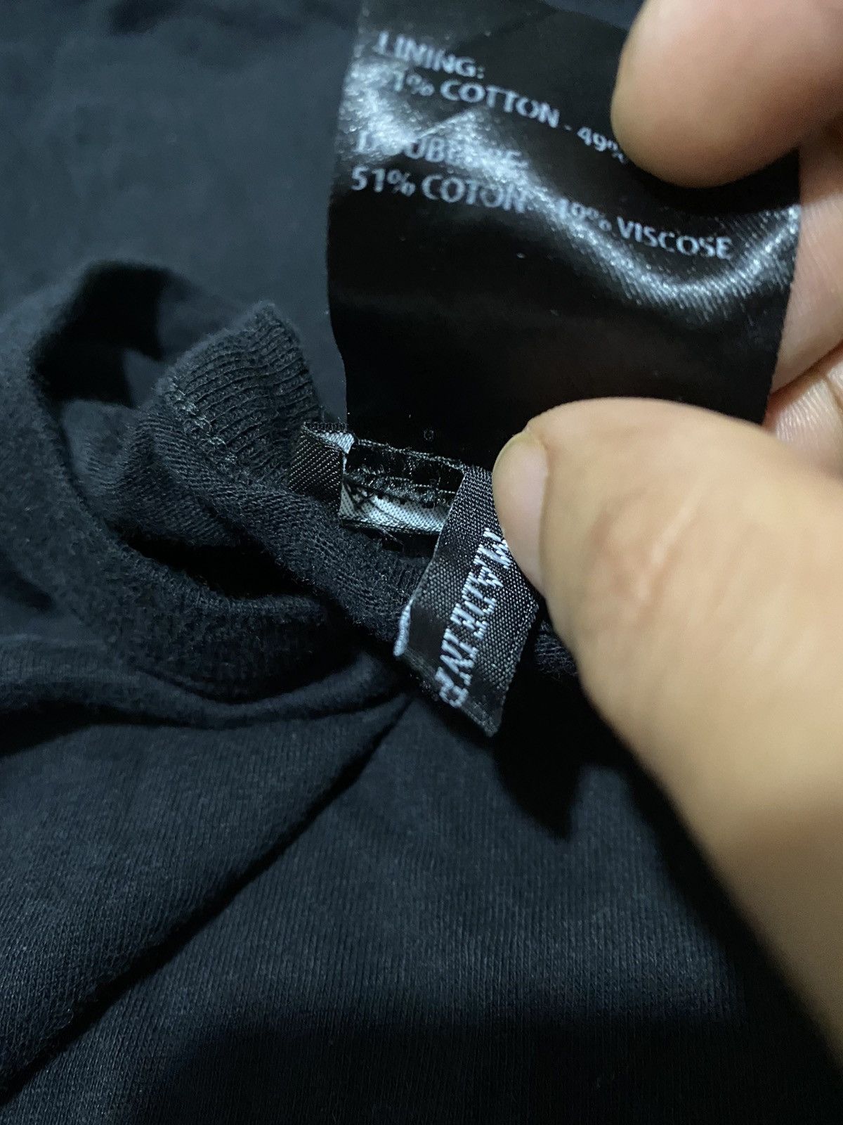 Ann Demeulemeester Ann Demeulemeester Black tee Size M / US 6-8 / IT 42-44 - 9 Thumbnail