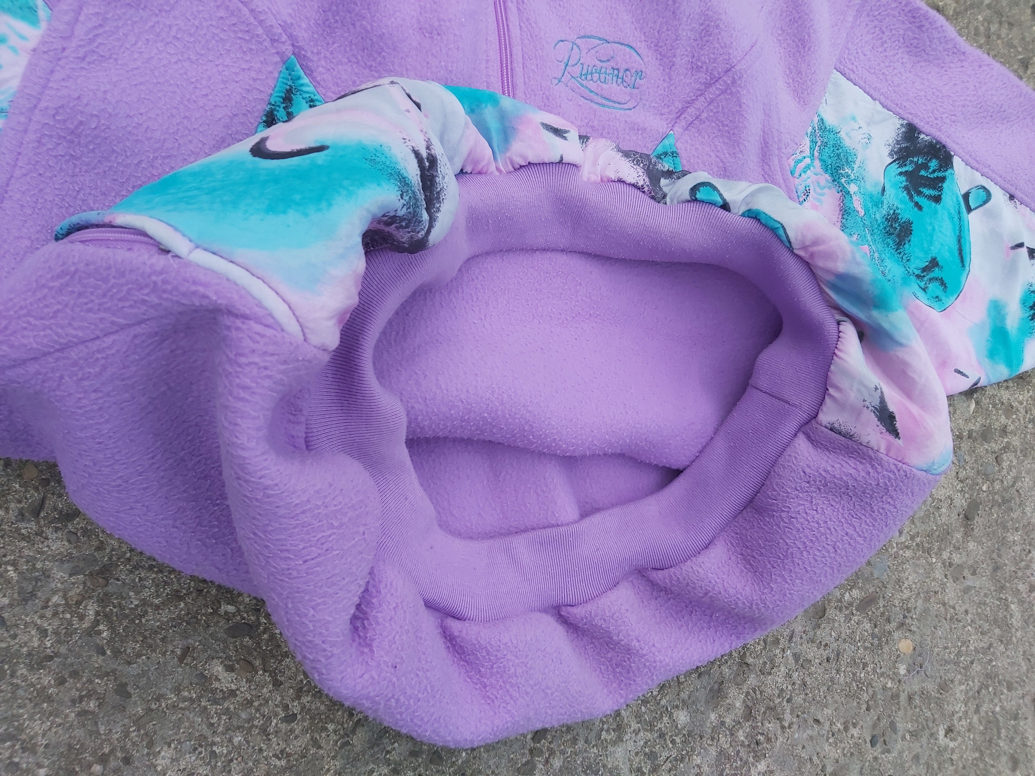 Vintage Vintage 80-90s RUCANOR Rare Fleece Sweater Anorak womens S/M Size M / US 6-8 / IT 42-44 - 13 Thumbnail