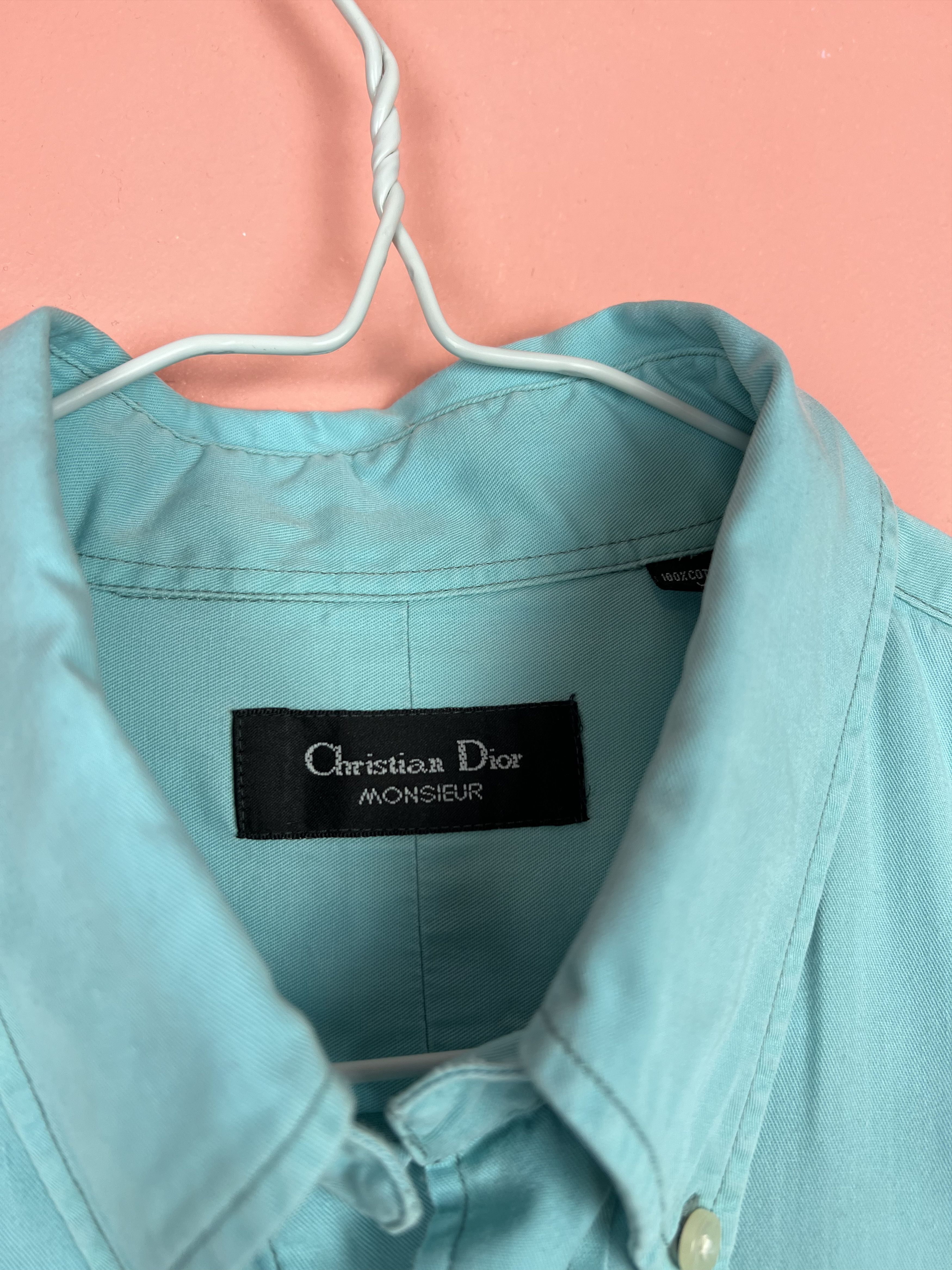 Christian Dior Monsieur Christian dior Monsieur VTG vintage rare shirt button retro Size US L / EU 52-54 / 3 - 9 Thumbnail