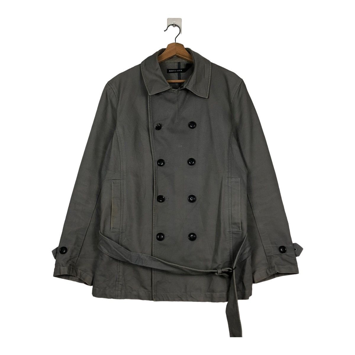 🔥VINTAGE BIKER JACKET ROBED BONDAGE DESIGN BOYCOTT JAPAN
