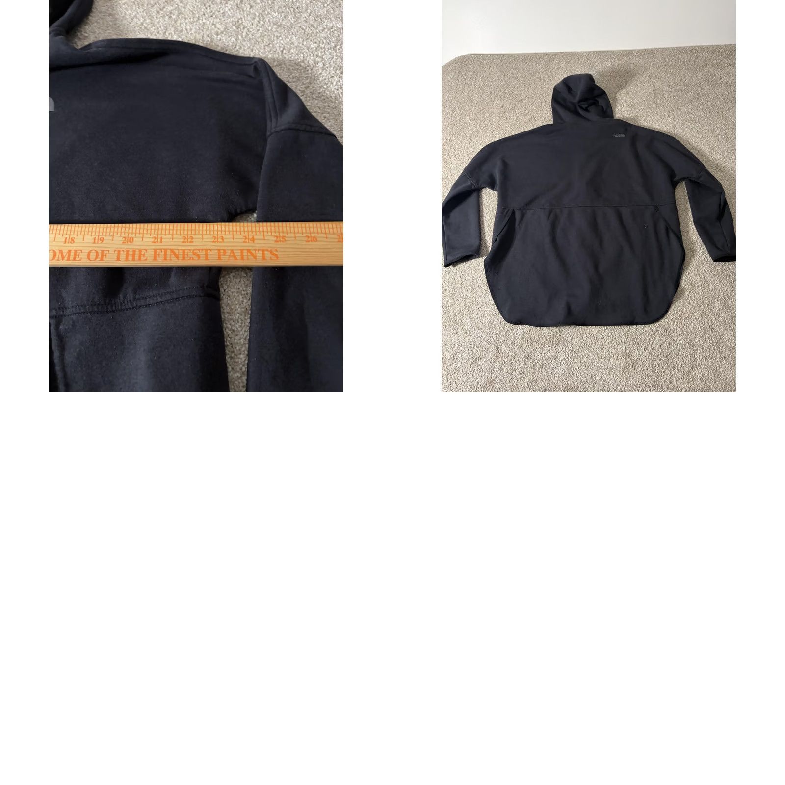 The North Face The North Face Hoodie Womens M Black Fleece Full Zip Logo Jacket Longline Size M / US 6-8 / IT 42-44 - 8 Thumbnail