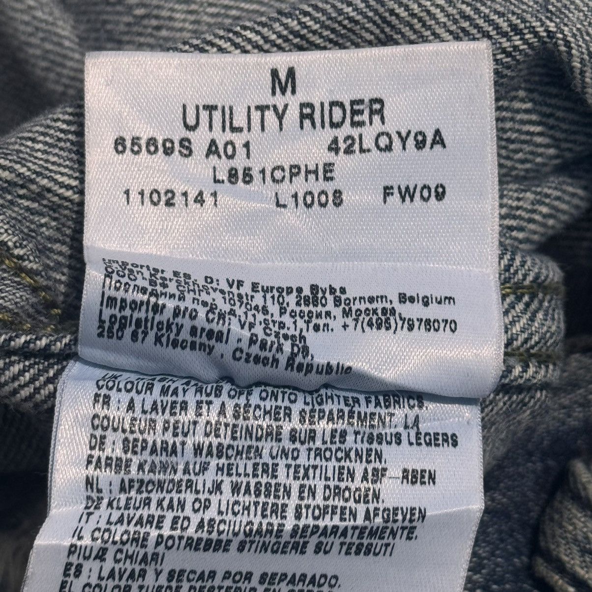 Lee Lee Utility Rider Customs Patches Riding Motorcycle Jacket Size US M / EU 48-50 / 2 - 13 Thumbnail