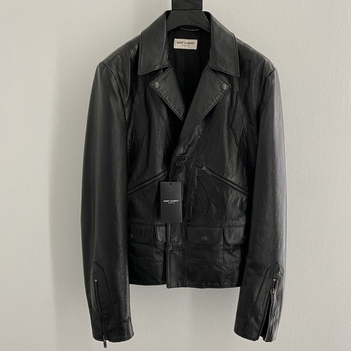 Saint Laurent Paris Saint Laurent Western Leather Jacket in Small Size US S / EU 44-46 / 1 - 1 Thumbnail