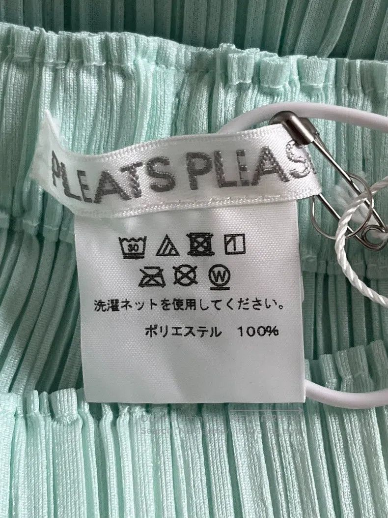 Issey Miyake Issey Miyake size:3 Blue Pants Size 22" - 3 Thumbnail