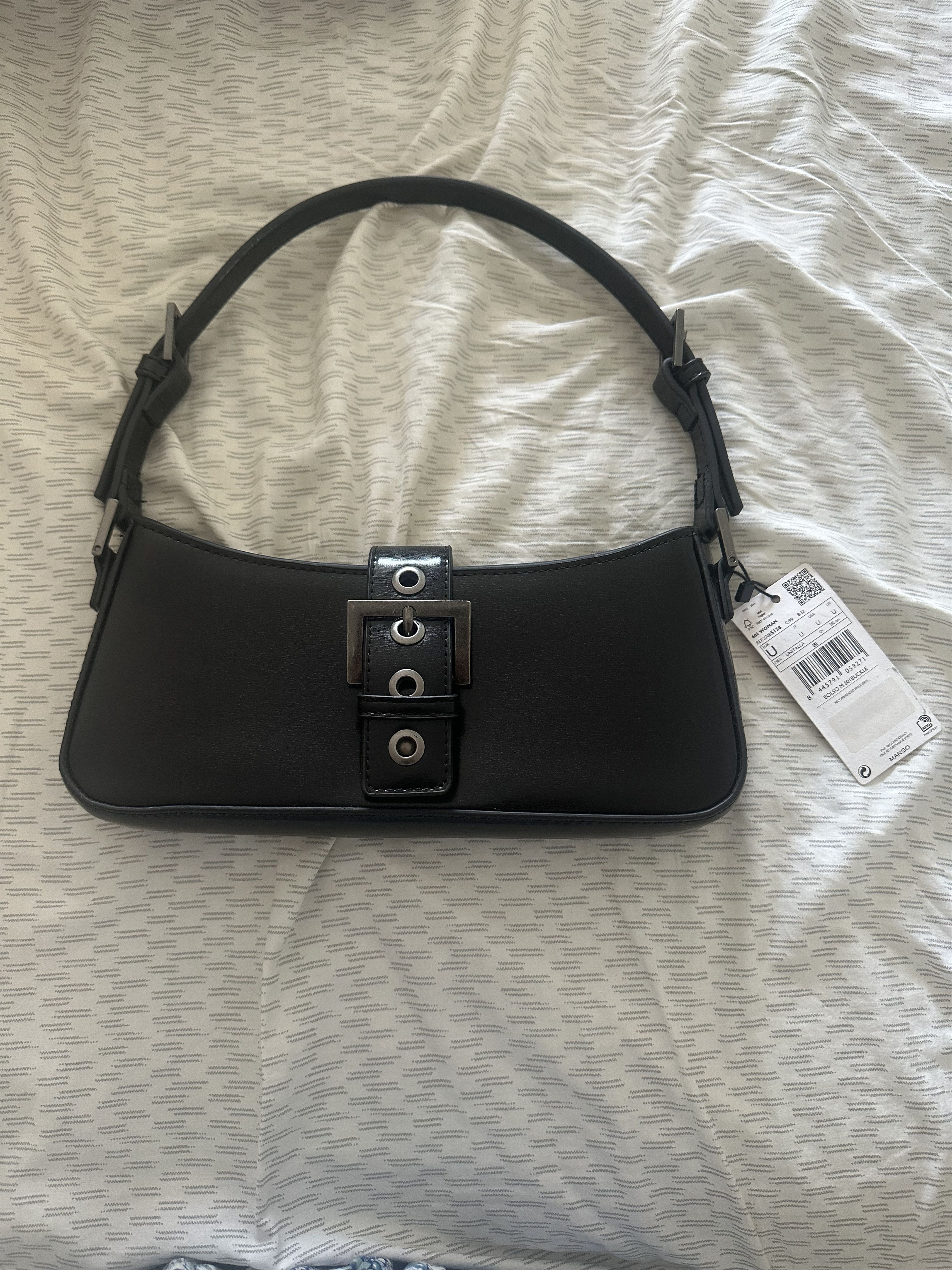 Mango Buckle Shoulder Bag Size ONE SIZE - 1 Thumbnail