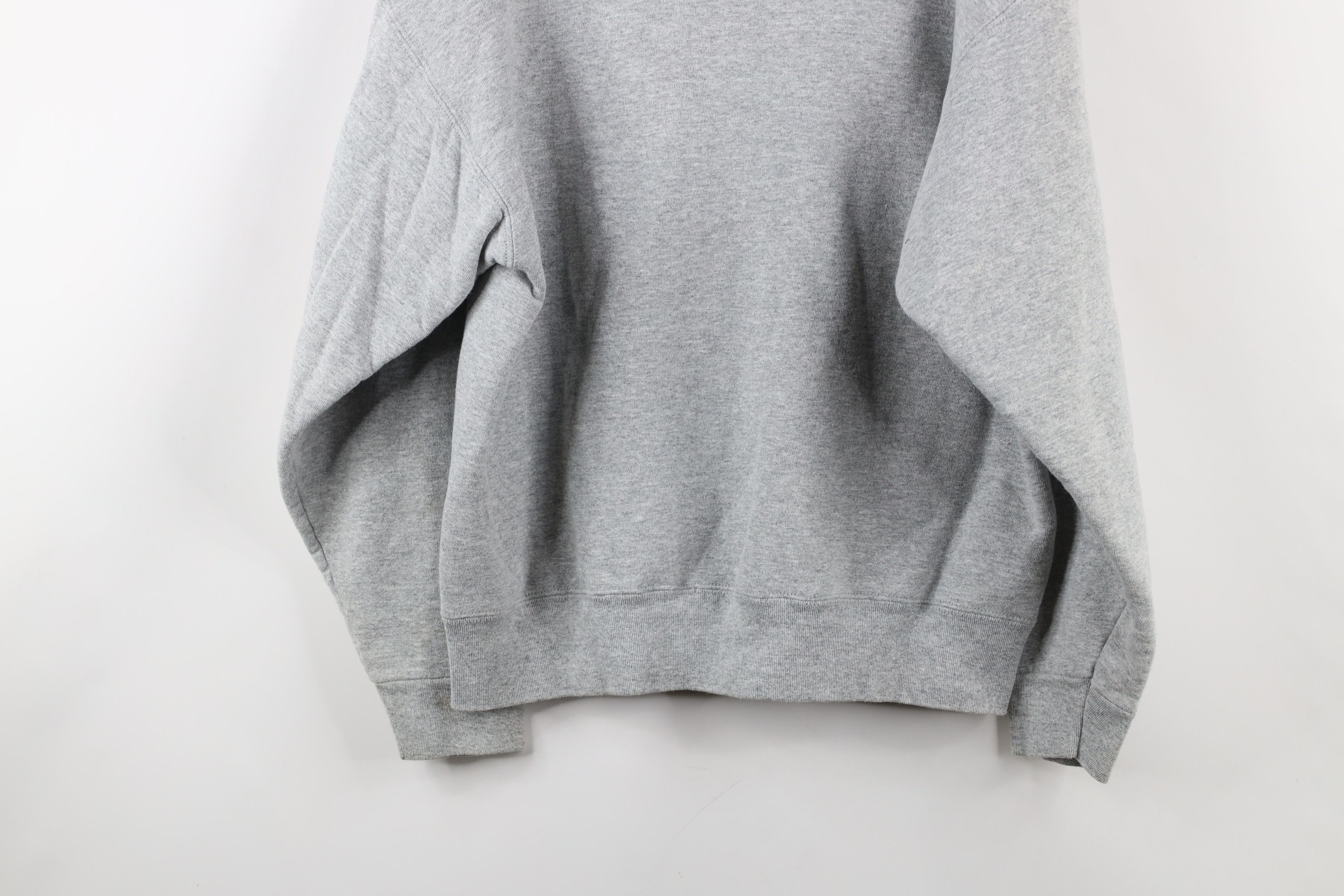 Vintage Vintage 90s Central Michigan University Sweatshirt Gray USA Size L / US 10 / IT 46 - 10 Thumbnail