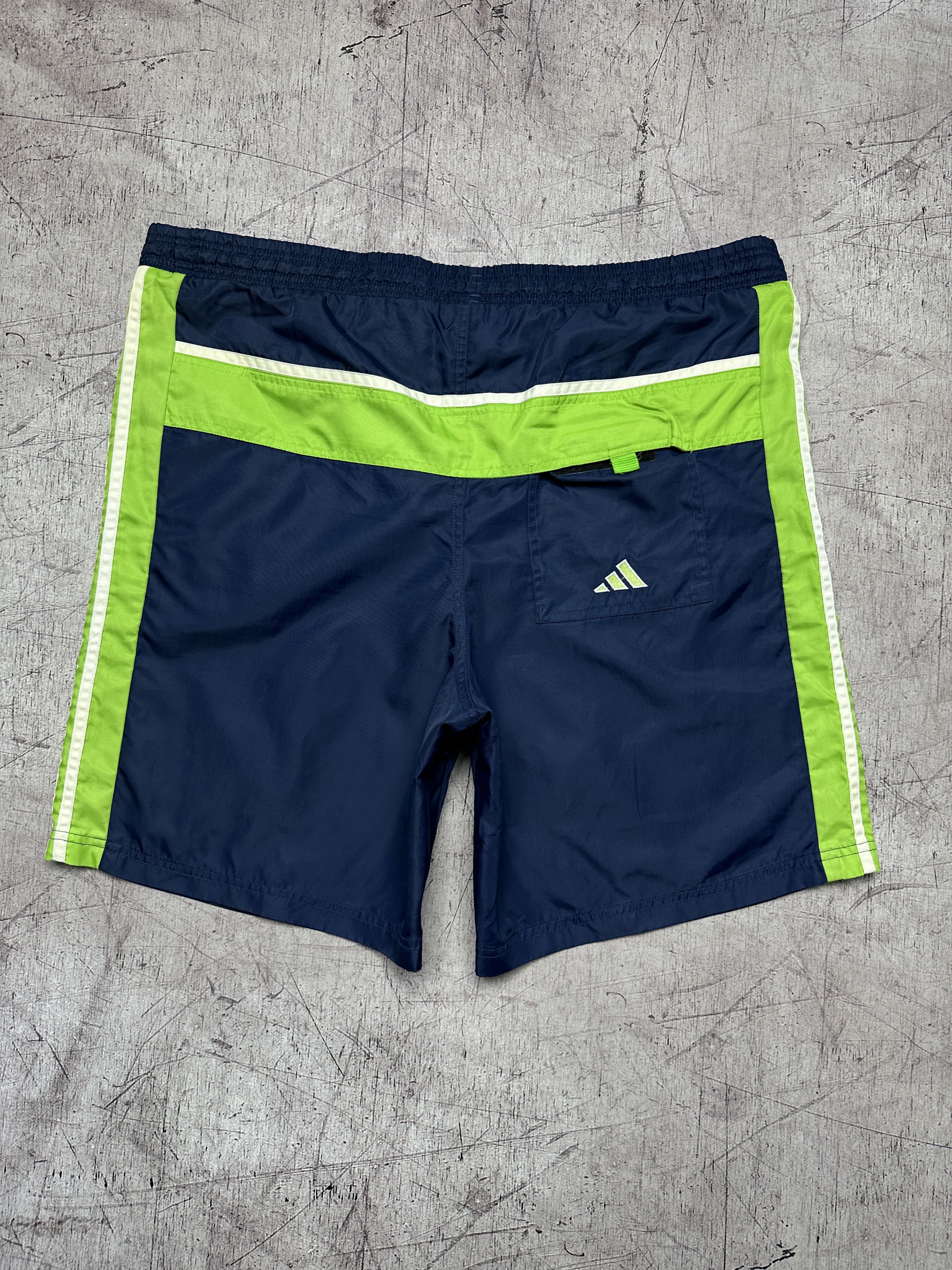 Adidas × Vintage Adidas Vintage Mens Nylon Shorts Size US 34 / EU 50 - 7 Thumbnail