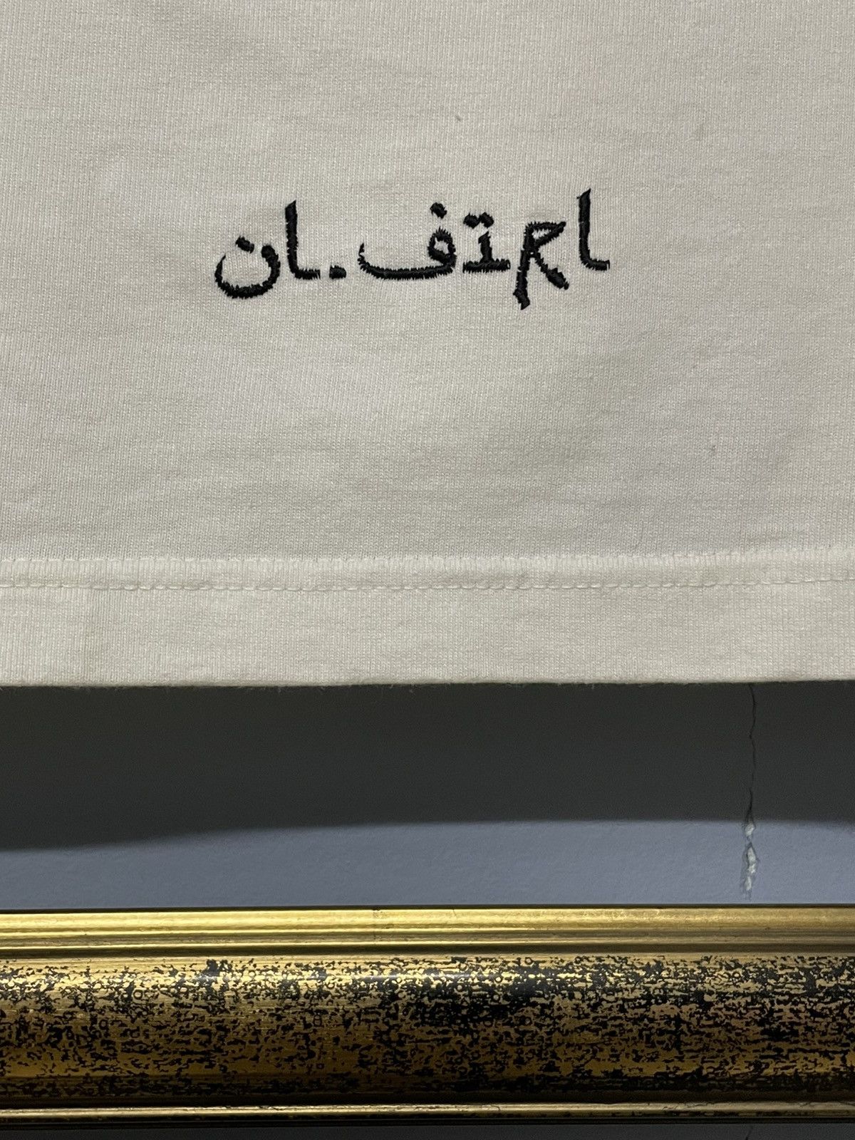 Vintage Vintage Japan Designer Vortell War With Kiamots Arabic Tee Size US S / EU 44-46 / 1 - 9 Thumbnail