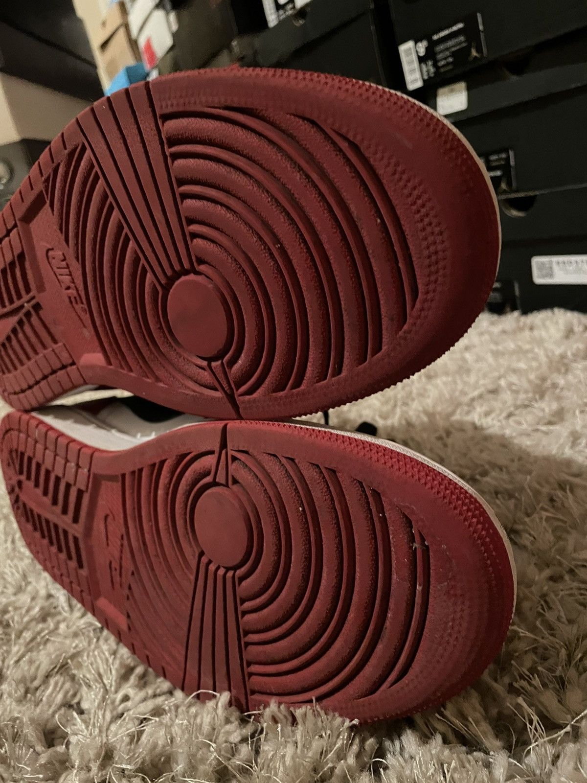 Jordan Brand Jordan 1 Low Bred Toe 2.0 Size US 12 / EU 45 - 10 Thumbnail