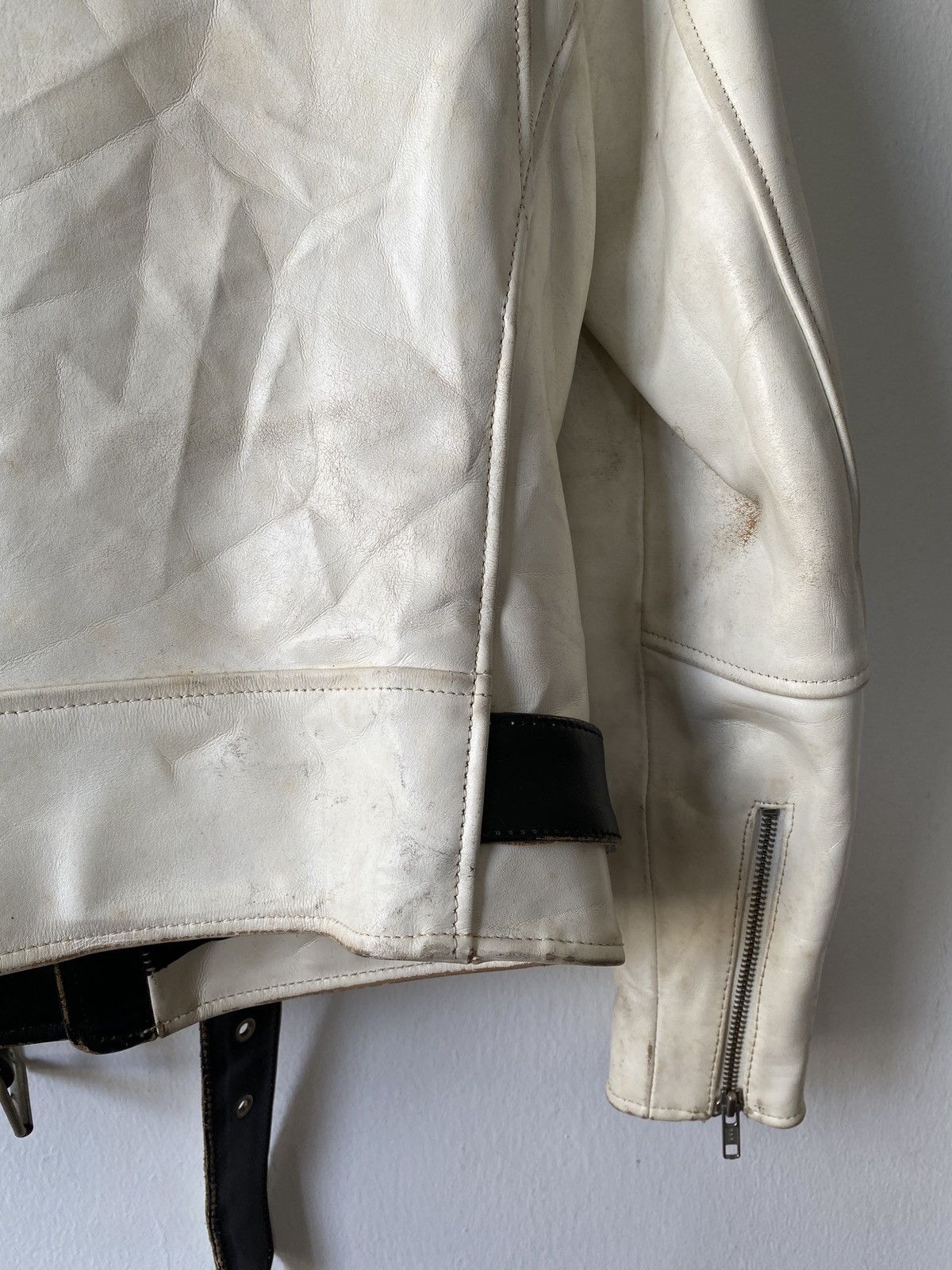 A.P.C. Japanese Brand A.P.C Seditionaries Leather Jacket Size US M / EU 48-50 / 2 - 15 Thumbnail