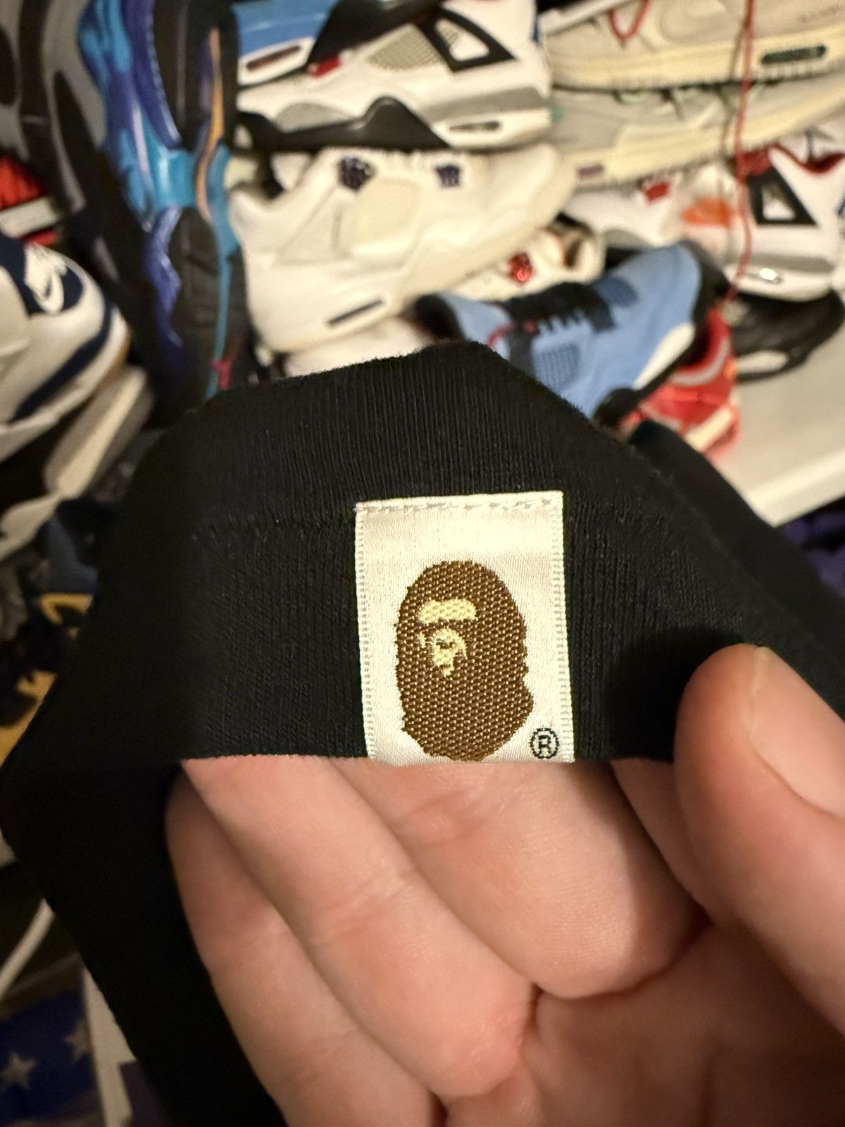 Bape Bape head tee purple camo size L Size US L / EU 52-54 / 3 - 6 Thumbnail