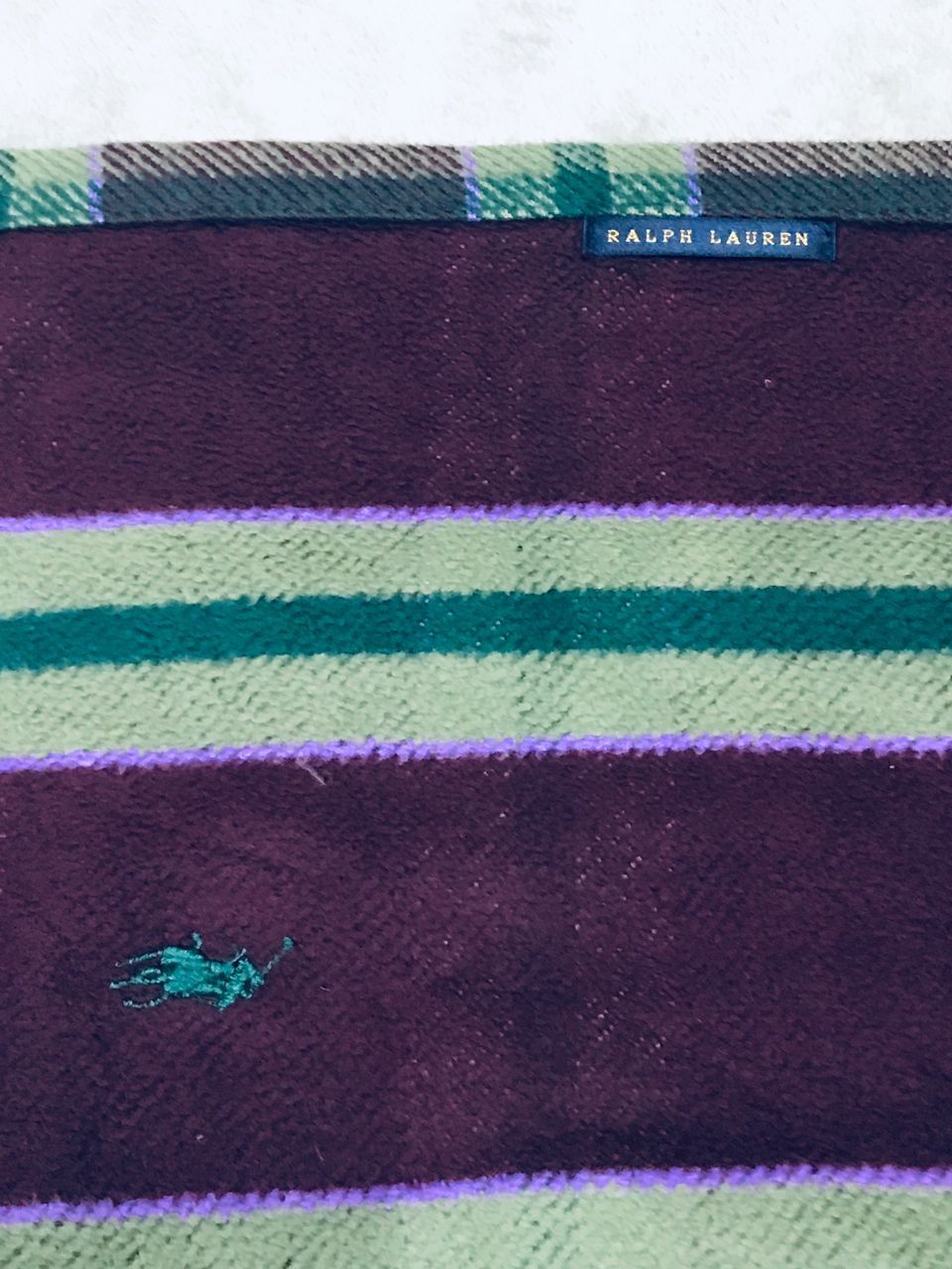 Ralph Lauren Vintage Ralph Lauren Blanket Scarves Size ONE SIZE - 5 Thumbnail