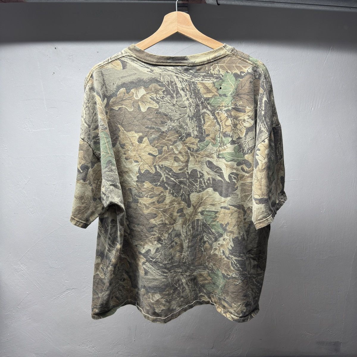 Vintage Thrashed Faded Distressed Camo Shirt ERD Grunge Chrome Size US XL / EU 56 / 4 - 4 Thumbnail