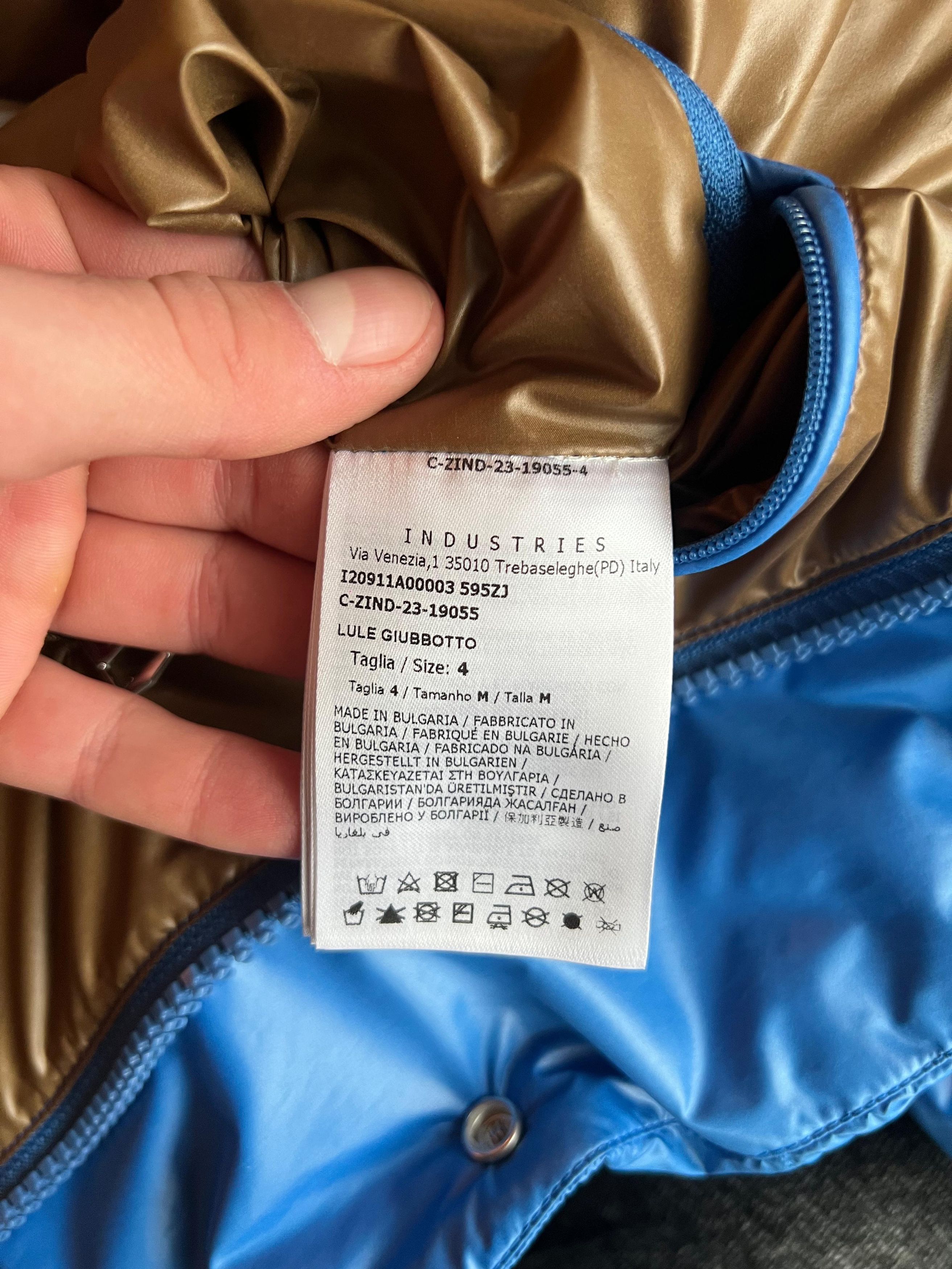 Moncler MONCLER Lule Men's Blue Down Jacket Size 4 Size US XL / EU 56 / 4 - 11 Thumbnail