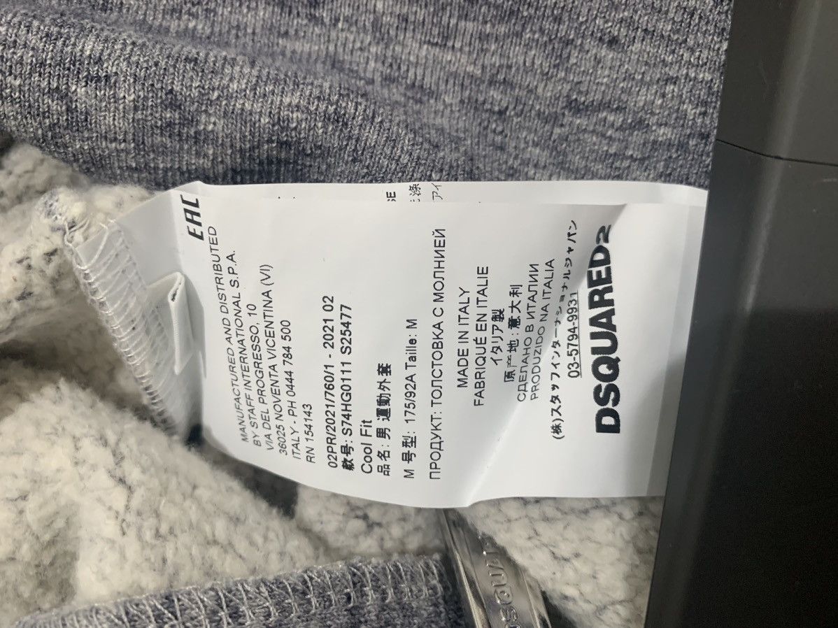 Designer × Dsquared2 Dsquared Falling Diamonds Track Jacket Size US M / EU 48-50 / 2 - 5 Thumbnail