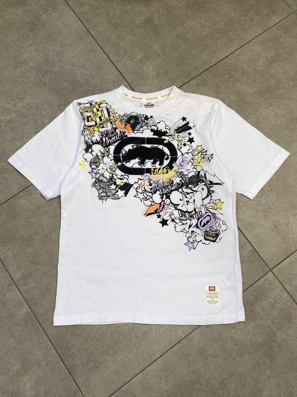 Ecko Unltd. Ecko Unltd. Graffiti Big Logo The Classic T-Shirt Size US M / EU 48-50 / 2 - 1 Thumbnail