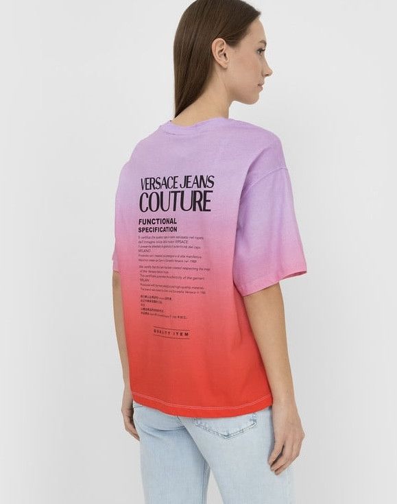 Versace Jeans Couture Versace Jeans Couture Logo Tie-Dye T-Shirt Size M / US 6-8 / IT 42-44 - 4 Thumbnail