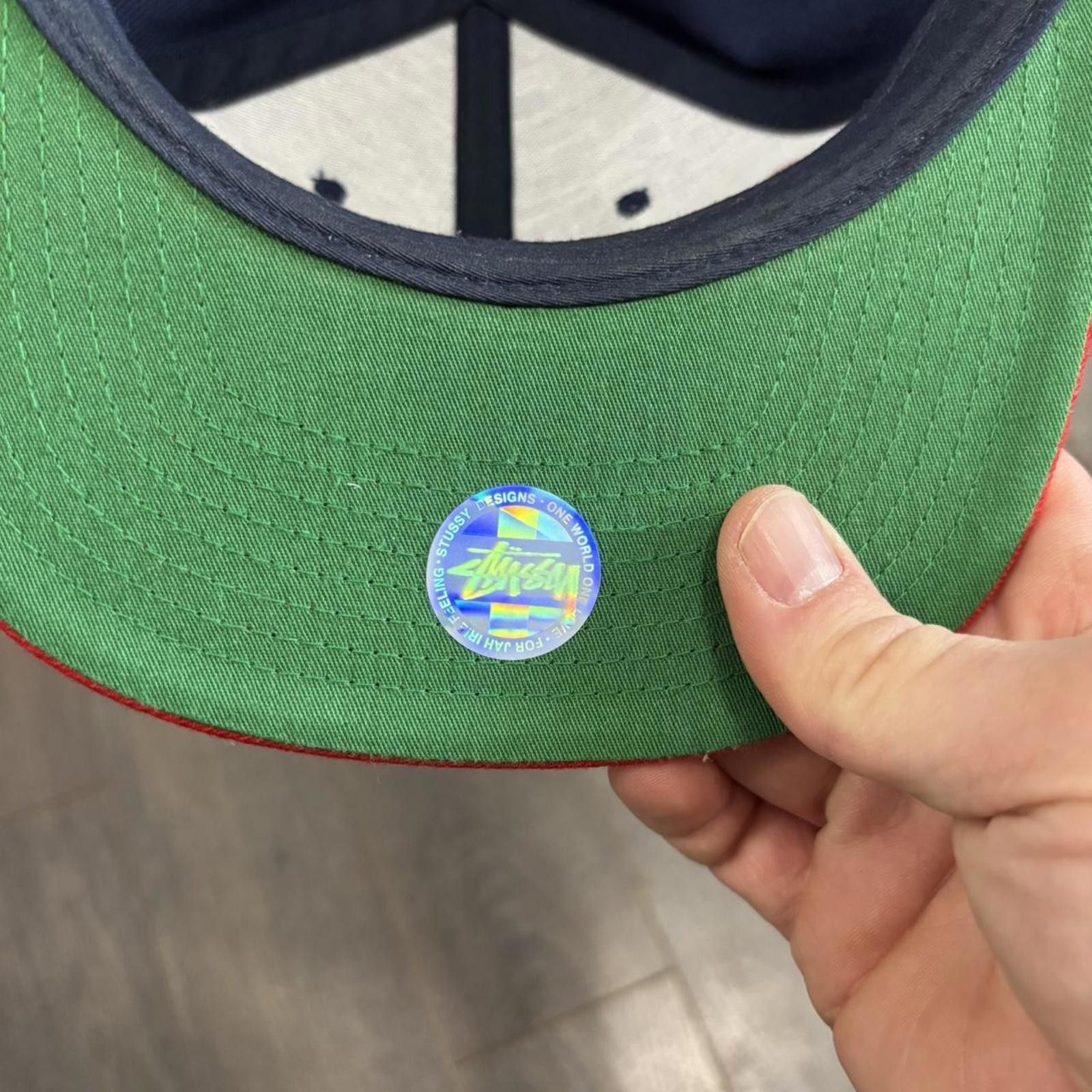 Stussy stussy starter snap back hat OS Size ONE SIZE - 5 Thumbnail