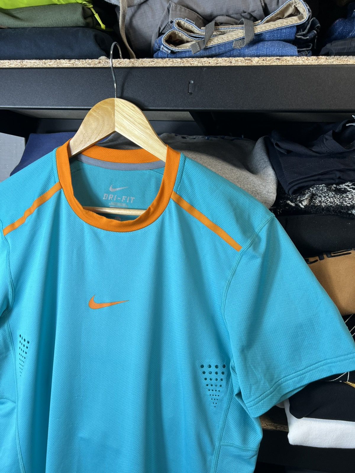 Nike 🎾 Nike Dri-Fit Rafael Nadal 2014 Tennis Shirt — Rafa Size M Size US M / EU 48-50 / 2 - 5 Thumbnail