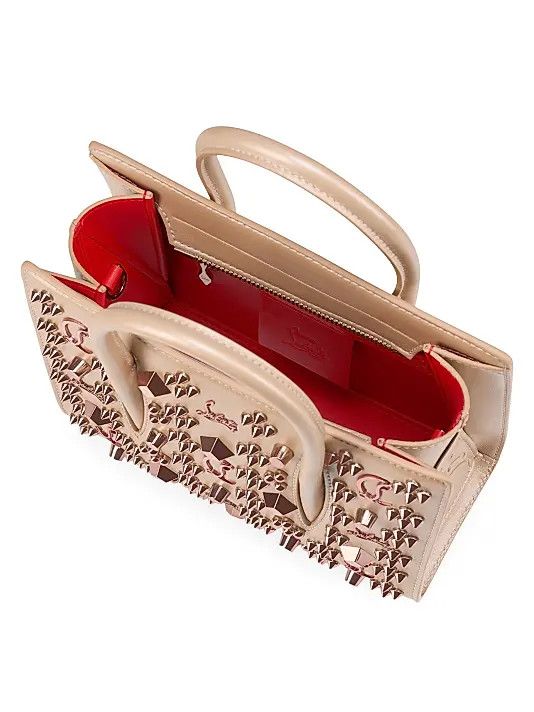 Christian Louboutin os11x0126 Size: OS / Paloma Mini Top Handle Bag in Beige Size ONE SIZE - 5 Thumbnail