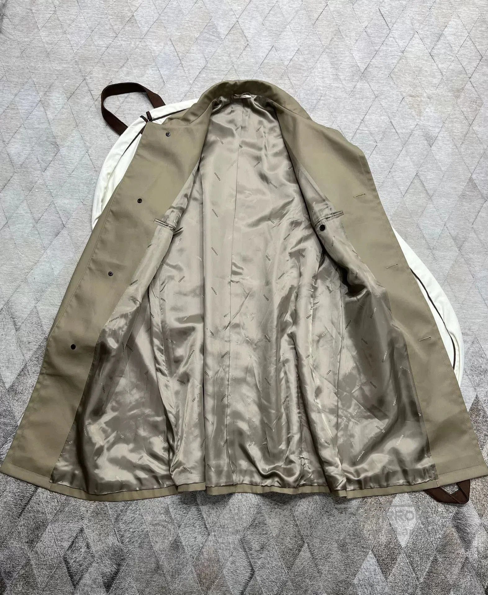 Hermes Hermes 21FW Patchwork Trench Coat. Size US M / EU 48-50 / 2 - 7 Thumbnail
