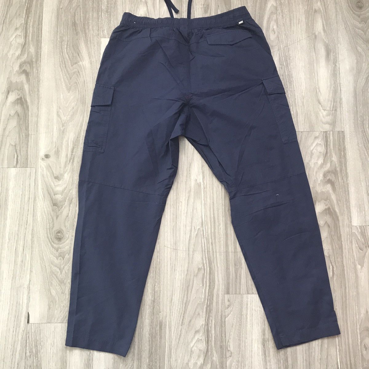 Nike Nike Cargo Twill Chino Pants Blue Mens Medium Size US 36 / EU 52 - 8 Thumbnail