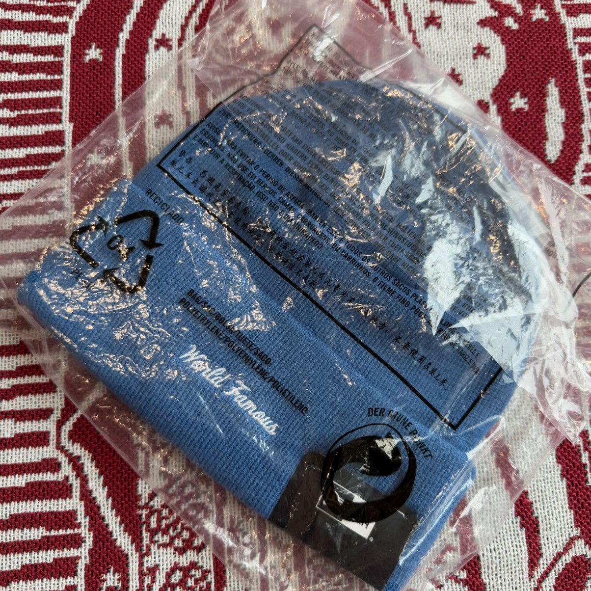 New Era × Supreme FW22 Supreme New Era Box Logo Beanie Blue OS Size ONE SIZE - 13 Thumbnail