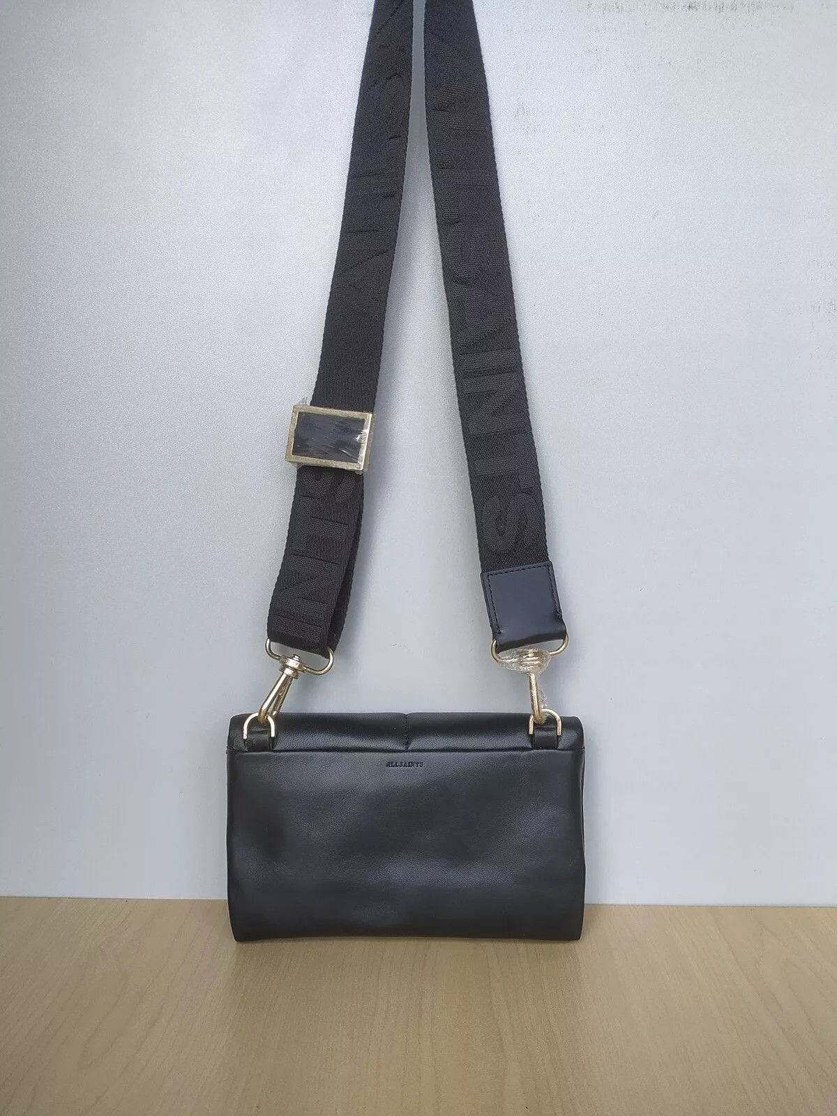 Allsaints ALLSAINTS Ezra quilt Leather Crossbody Bag IFD-0003 Size ONE SIZE - 2 Thumbnail