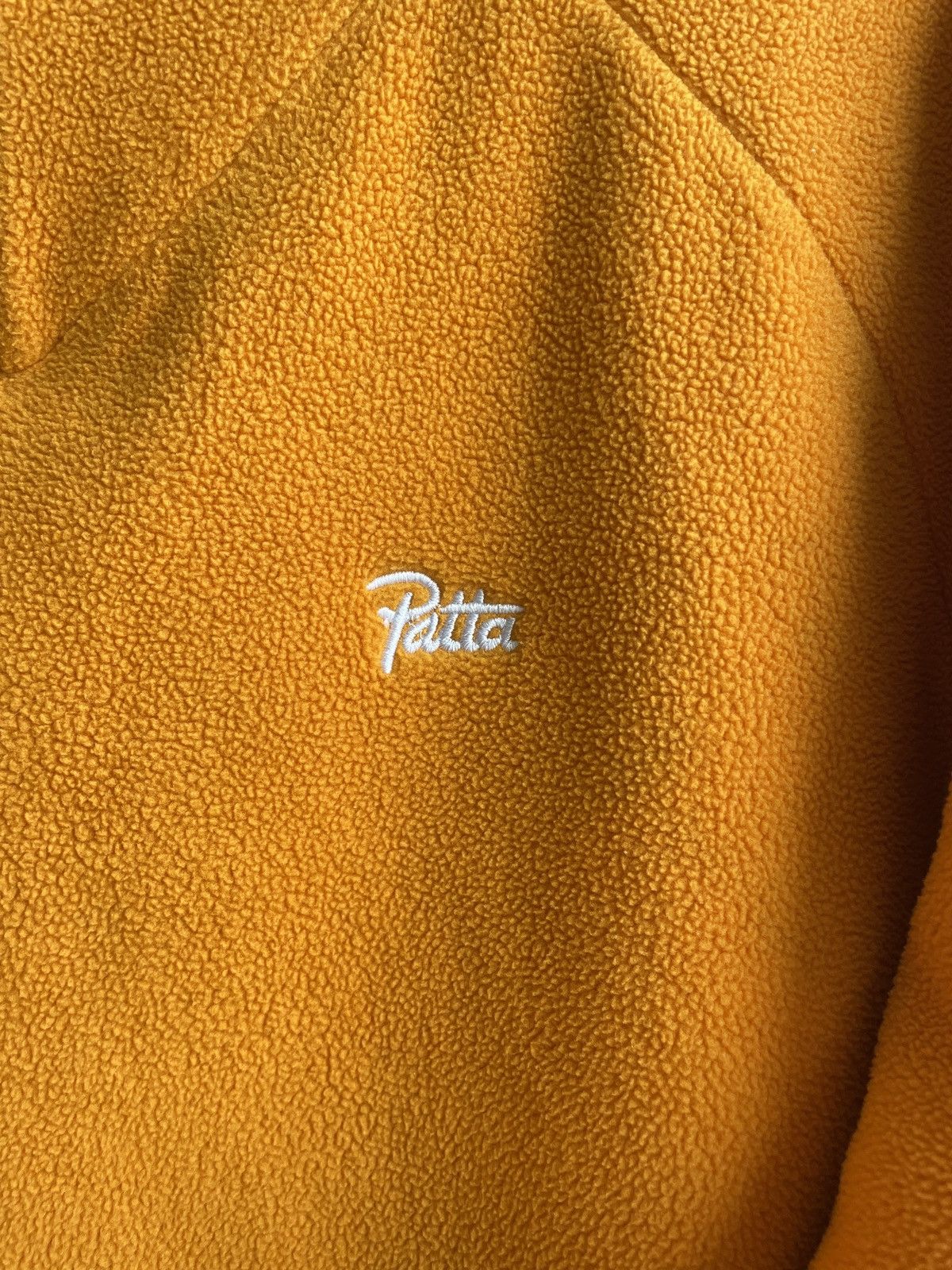 Patta Patta Micro Fleece Bahamas Sweater in Black & Yellow Size US M / EU 48-50 / 2 - 6 Thumbnail