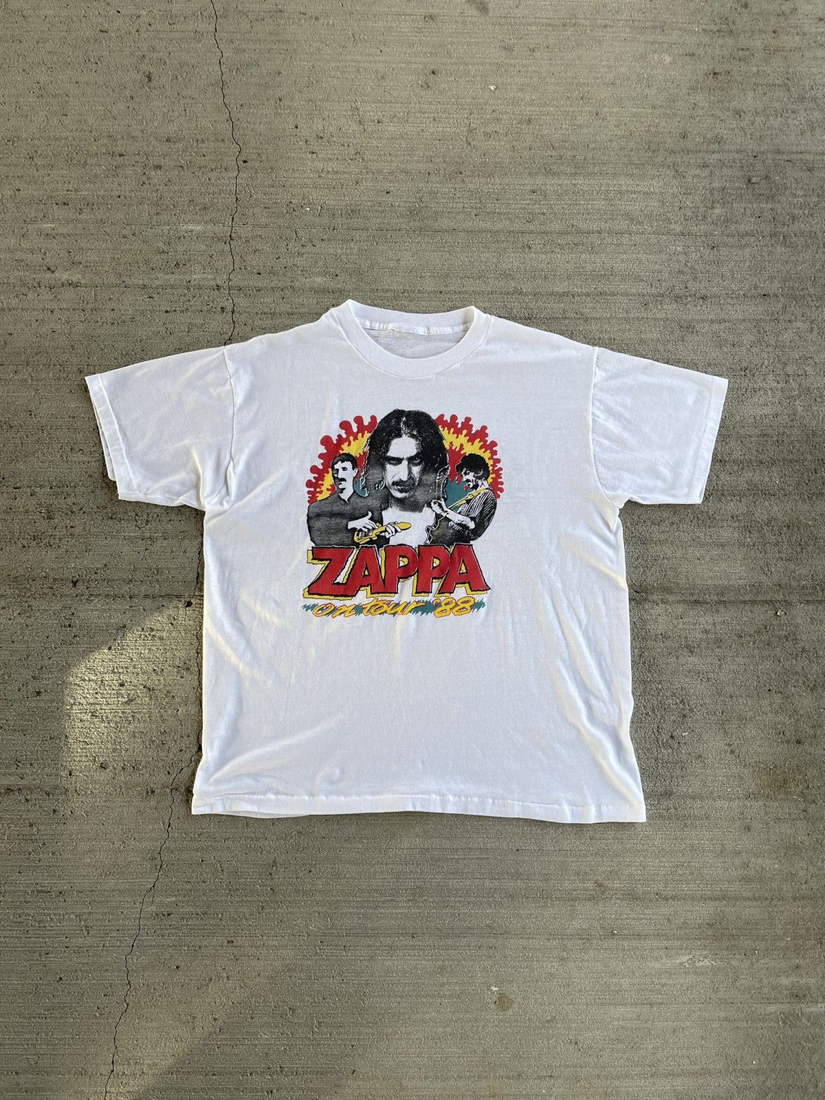 Band Tees RARE 1988 Vintage Frank Zappa Tee Size US L / EU 52-54 / 3 - 1 Thumbnail