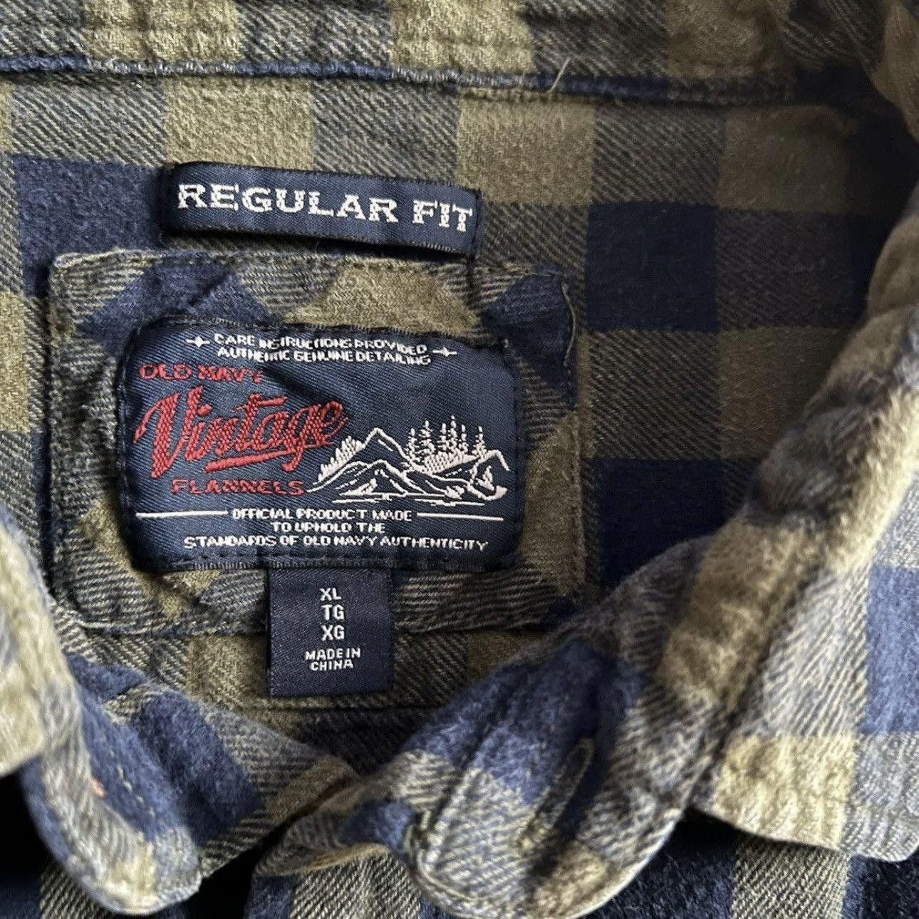 Old Navy OLD NAVY • Vintage Flannels "Regular Fit" (XL) Size US XL / EU 56 / 4 - 2 Thumbnail