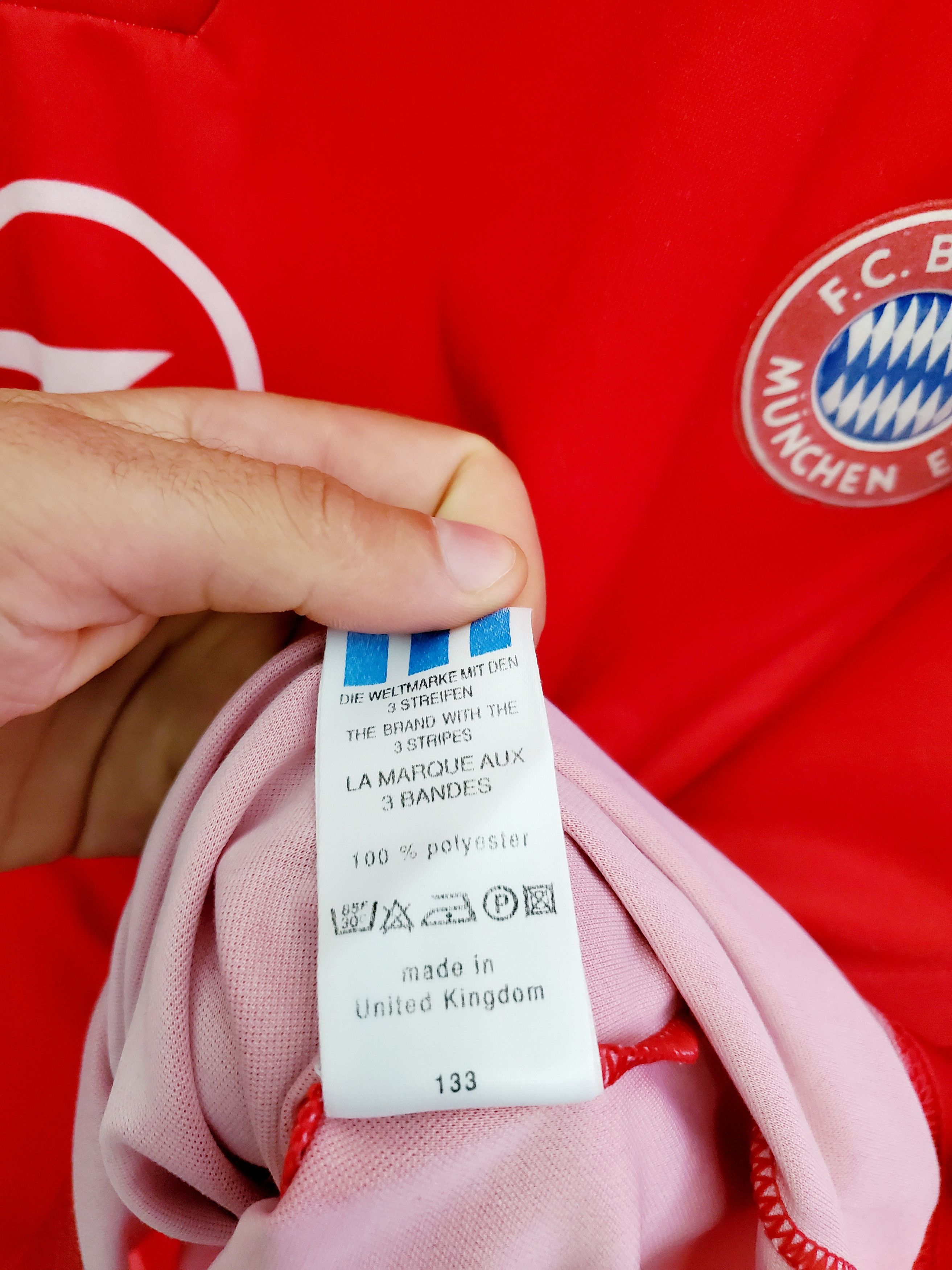 Adidas × Vintage Vintage Bayern Munich 1991-93 Home adidas soccer jersey M Size US M / EU 48-50 / 2 - 6 Thumbnail