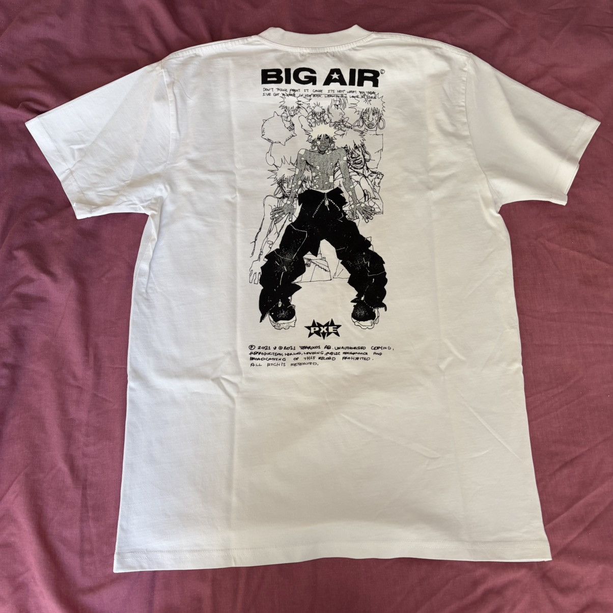 Drain Gang Ecco2k PXE Rhinestone *ERROR* T Shirt - White Size US M / EU 48-50 / 2 - 3 Thumbnail